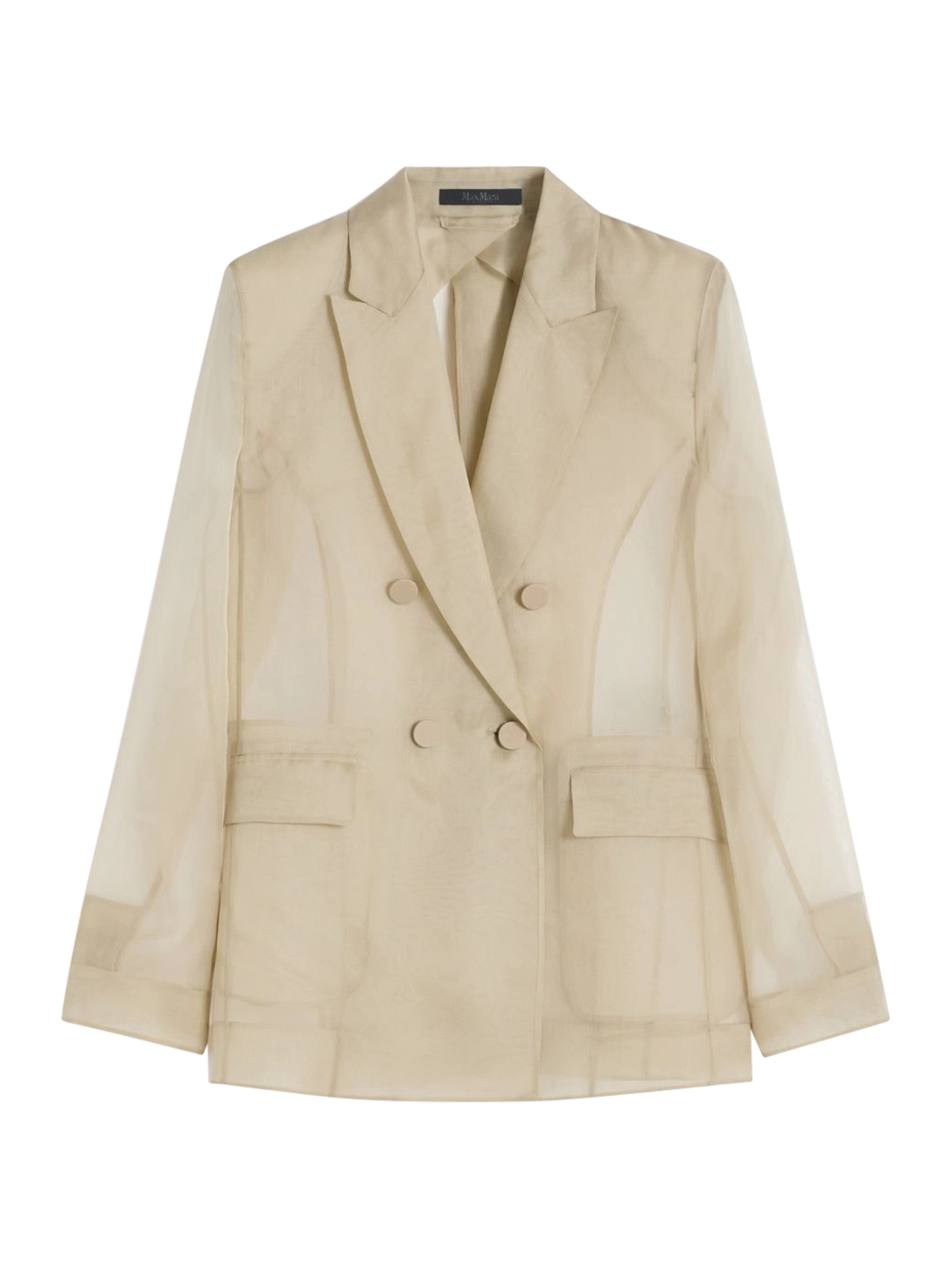 [MAXMARA PIANOFORTE] Blazer SS26 2611041014600001 SAND