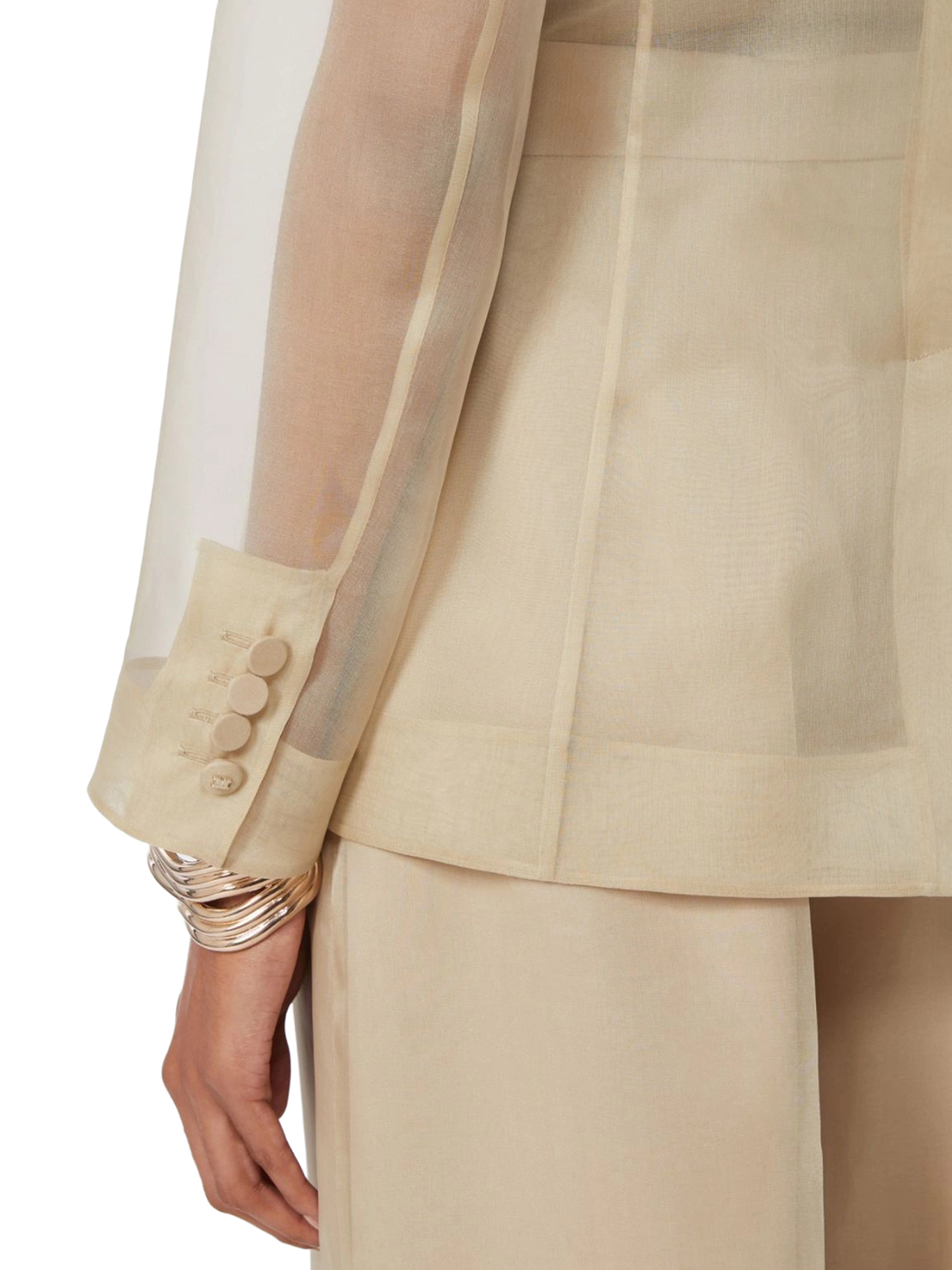 [MAXMARA PIANOFORTE] Blazer SS26 2611041014600001 SAND