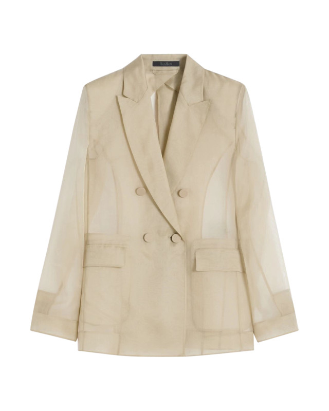 [MAXMARA PIANOFORTE] Blazer SS26 2611041014600001 SAND