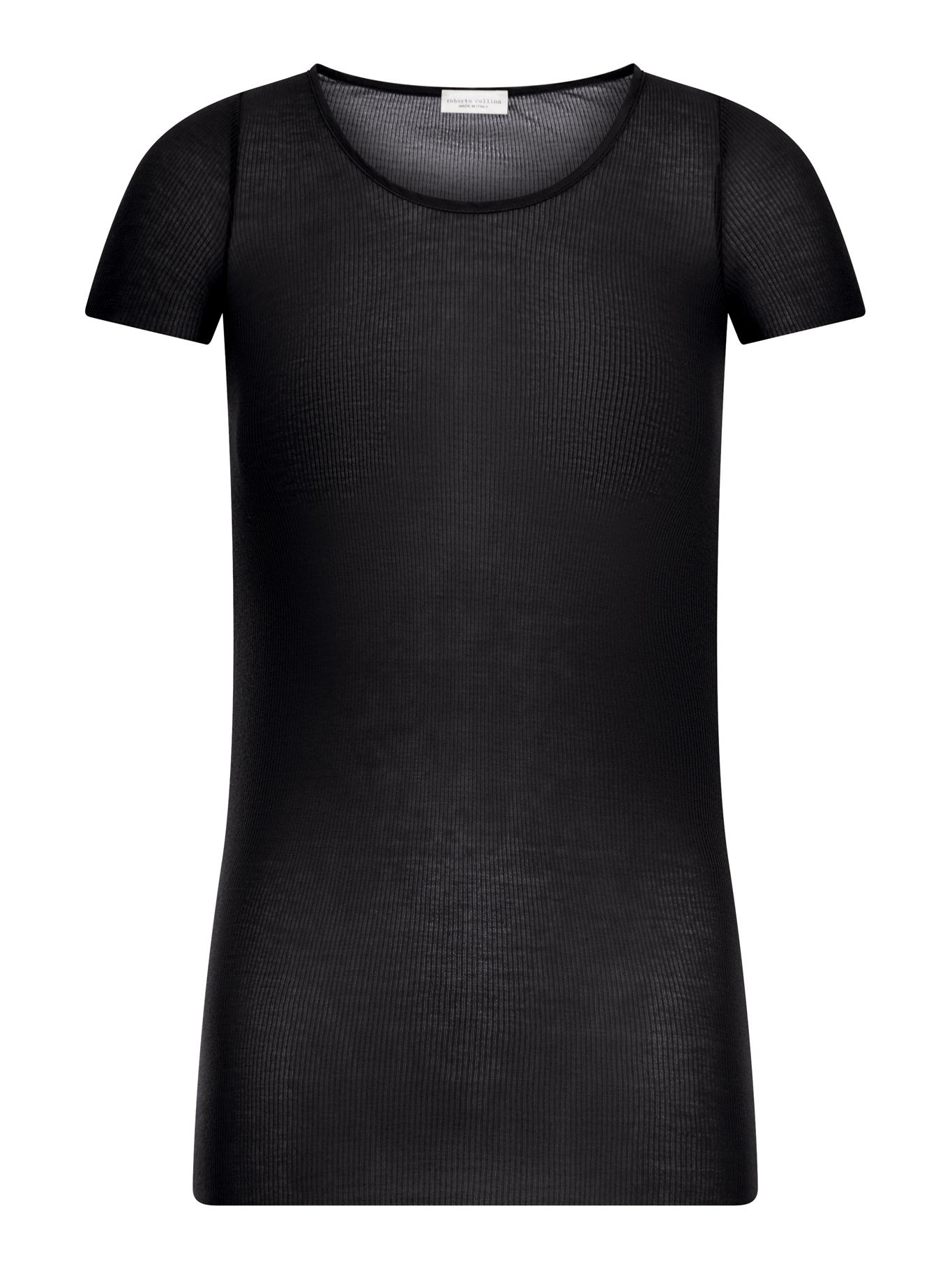 [ROBERTO COLLINA] T-shirts Short Sleeve SS26 261FXA6002209 BLACK