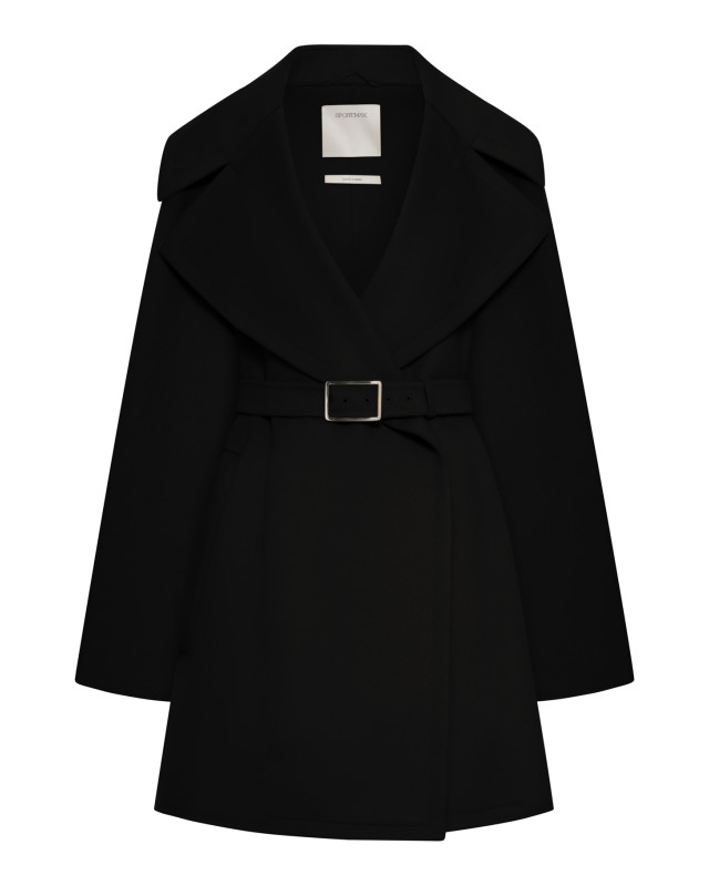 [SPORTMAX] Coat SS26 2612011011600013 BLACK