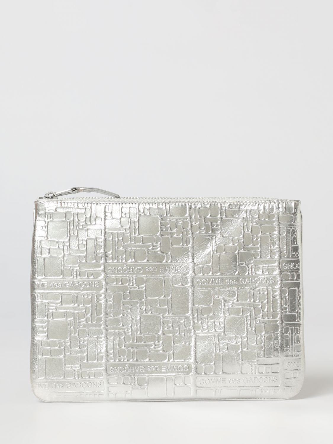 [COMME DES GARCONS WALLET] Clutch bag SS26 SA5100EG ARGENTO