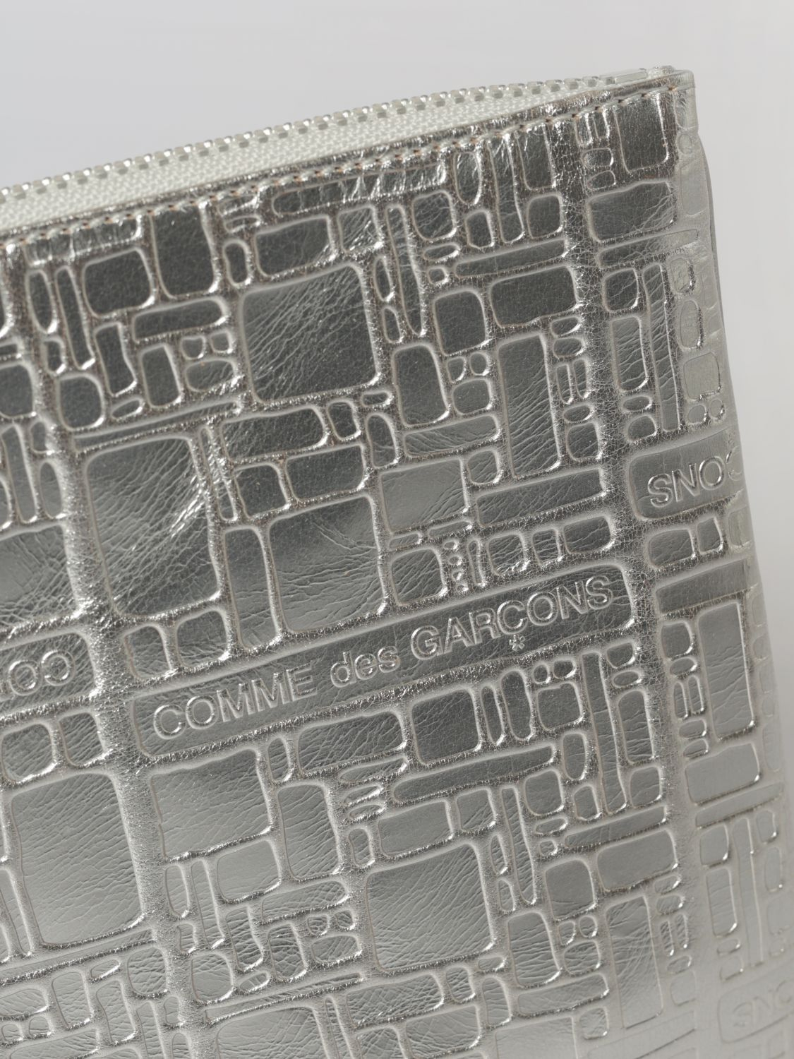[COMME DES GARCONS WALLET] Clutch bag SS26 SA5100EG ARGENTO