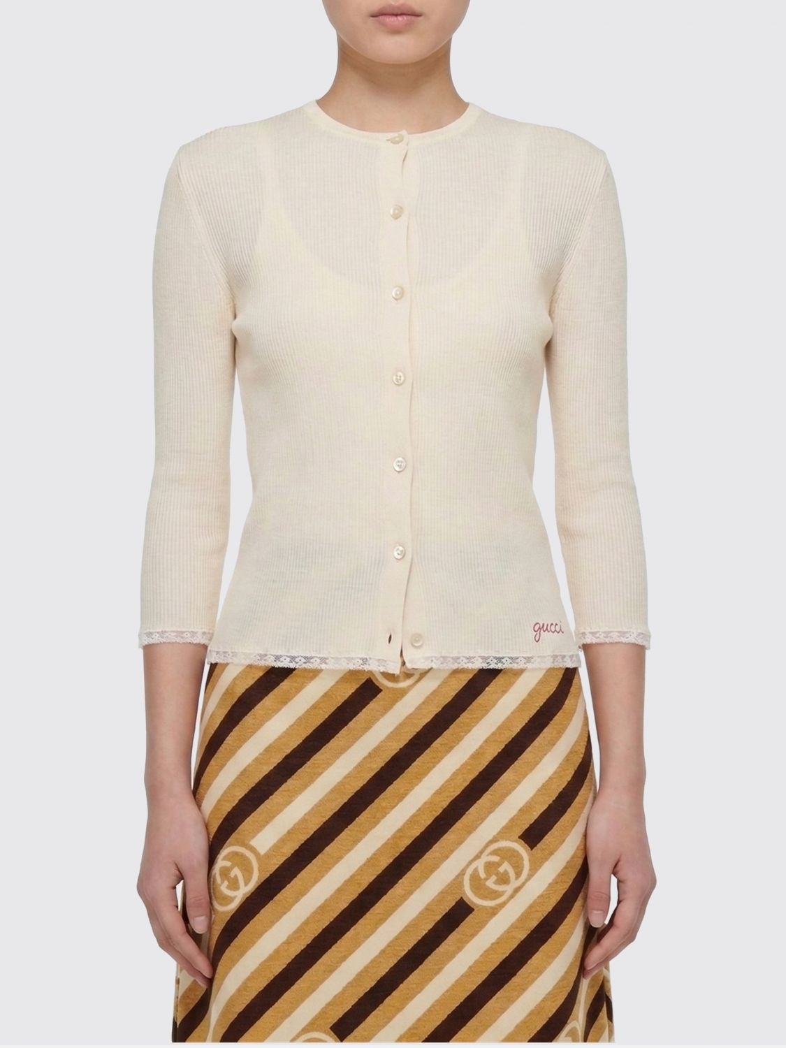 [Gucci] Knitwear SS26 859076XKFF7 9826