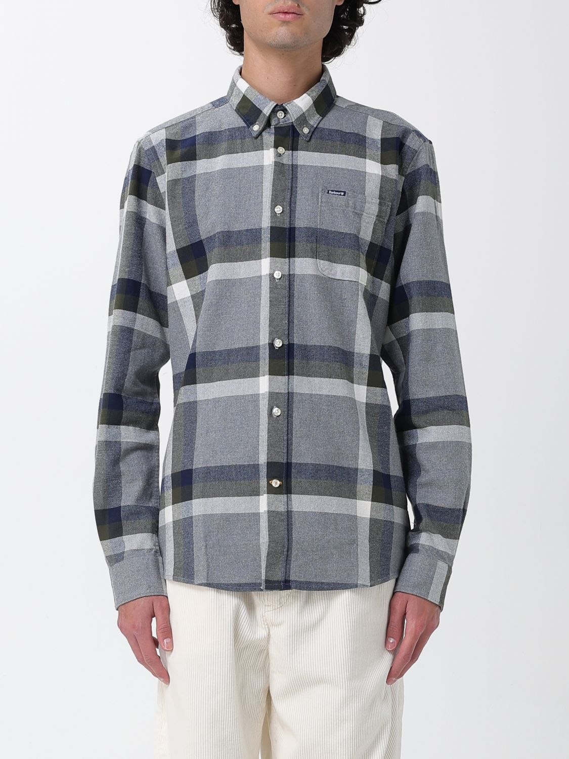 [Barbour] Shirts Long Sleeve FW25 MSH5364 GY31