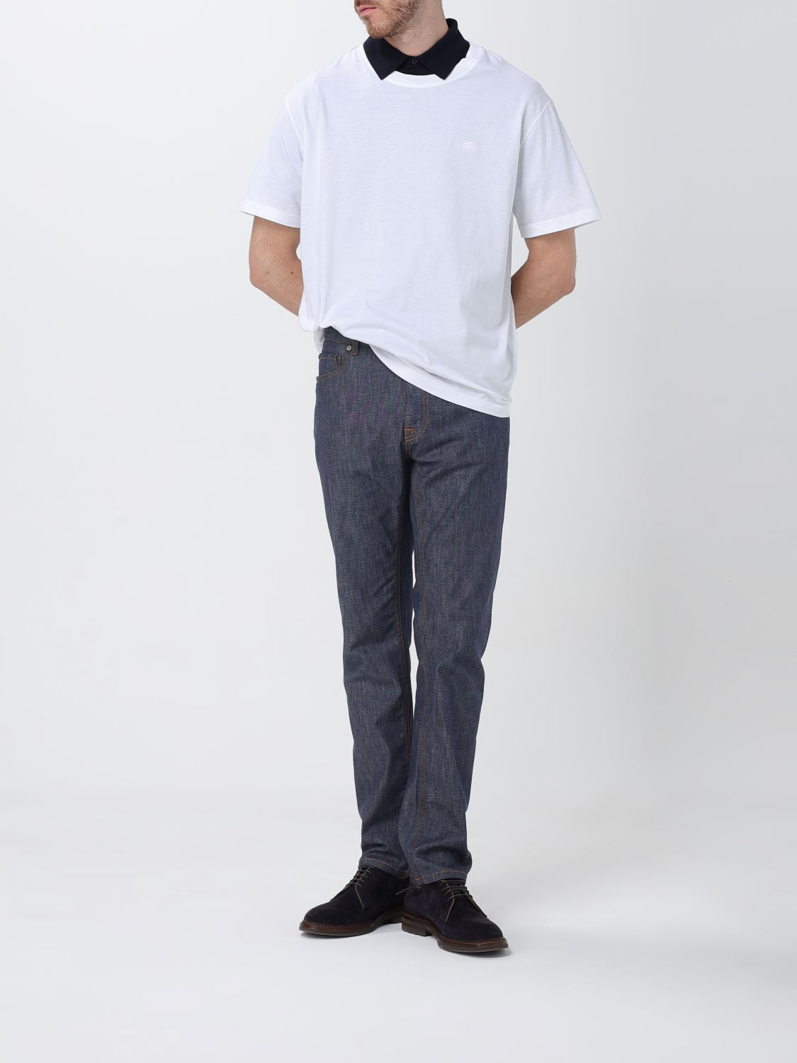 [Etro] T-shirts Short Sleeve FW25 MRMA0002AJ262 W0800