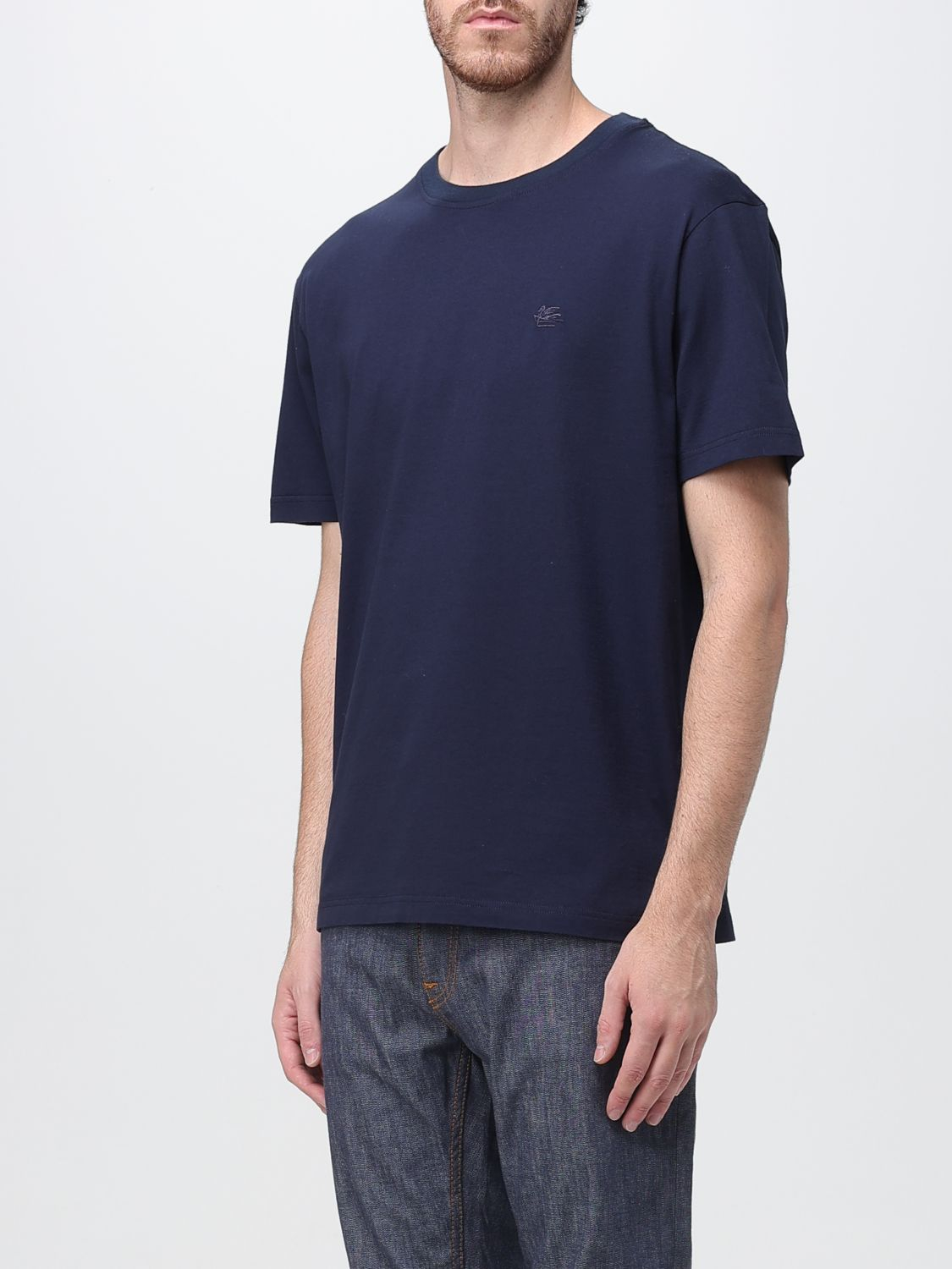 [Etro] T-shirts Short Sleeve FW25 MRMA0002AJ262 B0387