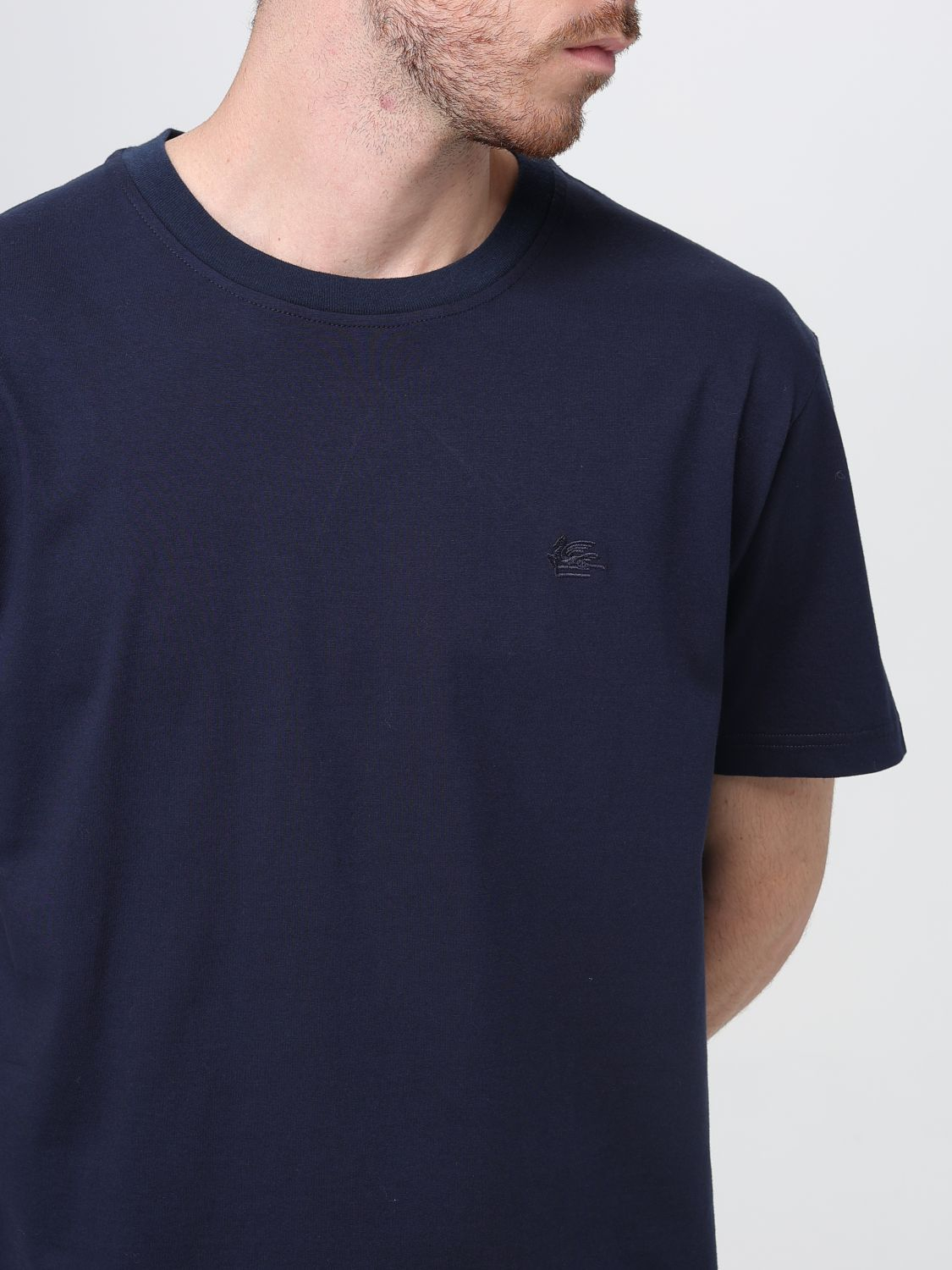[Etro] T-shirts Short Sleeve FW25 MRMA0002AJ262 B0387