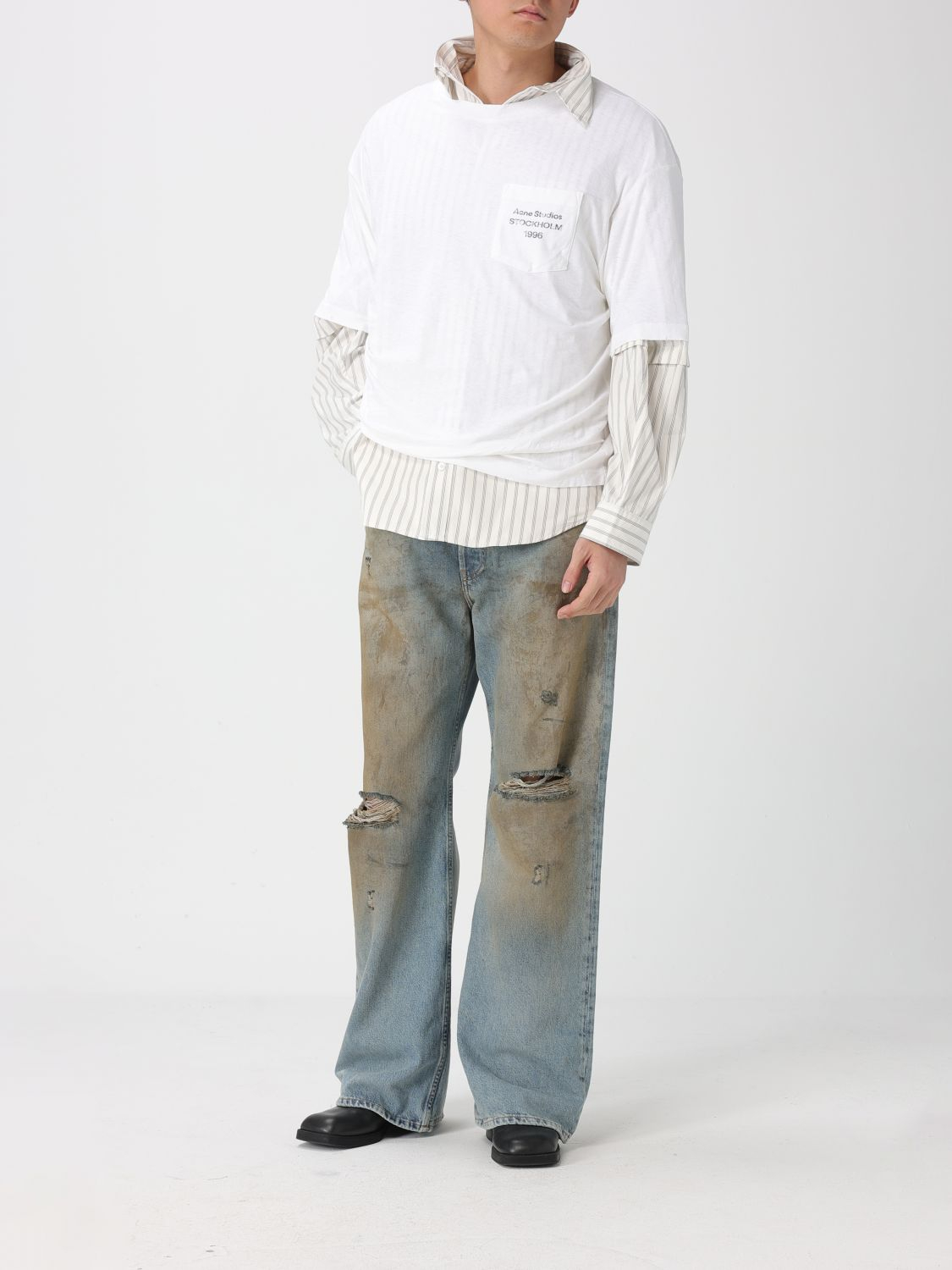 [Acne Studios] Shirts Long Sleeve SS26 BB0670 CHD