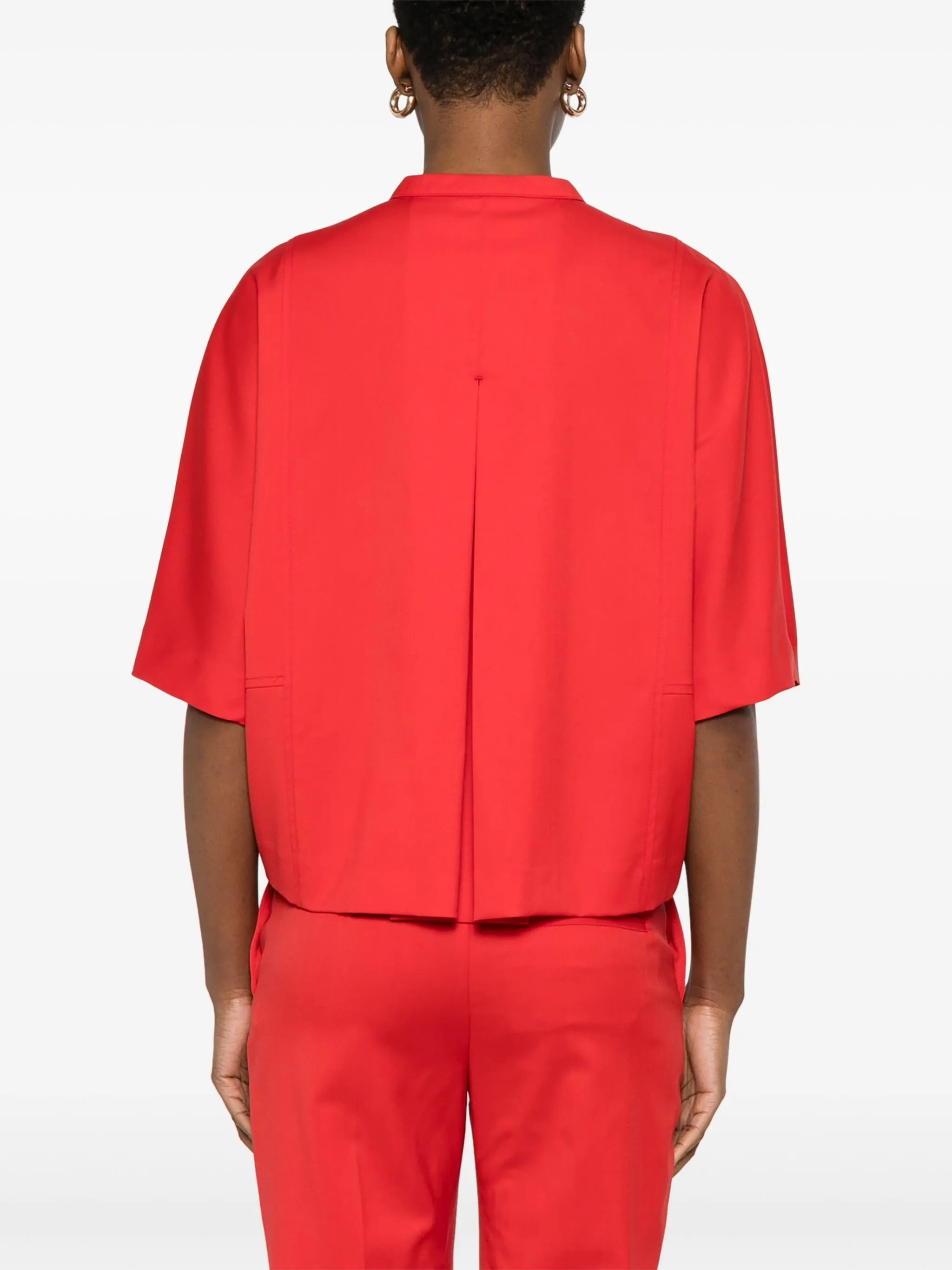 [LOULOU STUDIO] Shirts Short Sleeve SS25 AYLIN