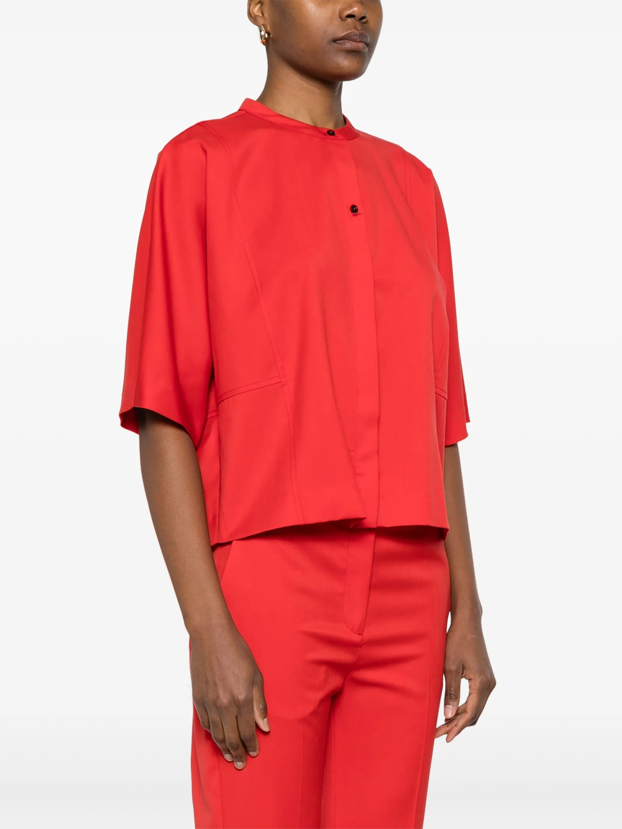 [LOULOU STUDIO] Shirts Short Sleeve SS25 AYLIN