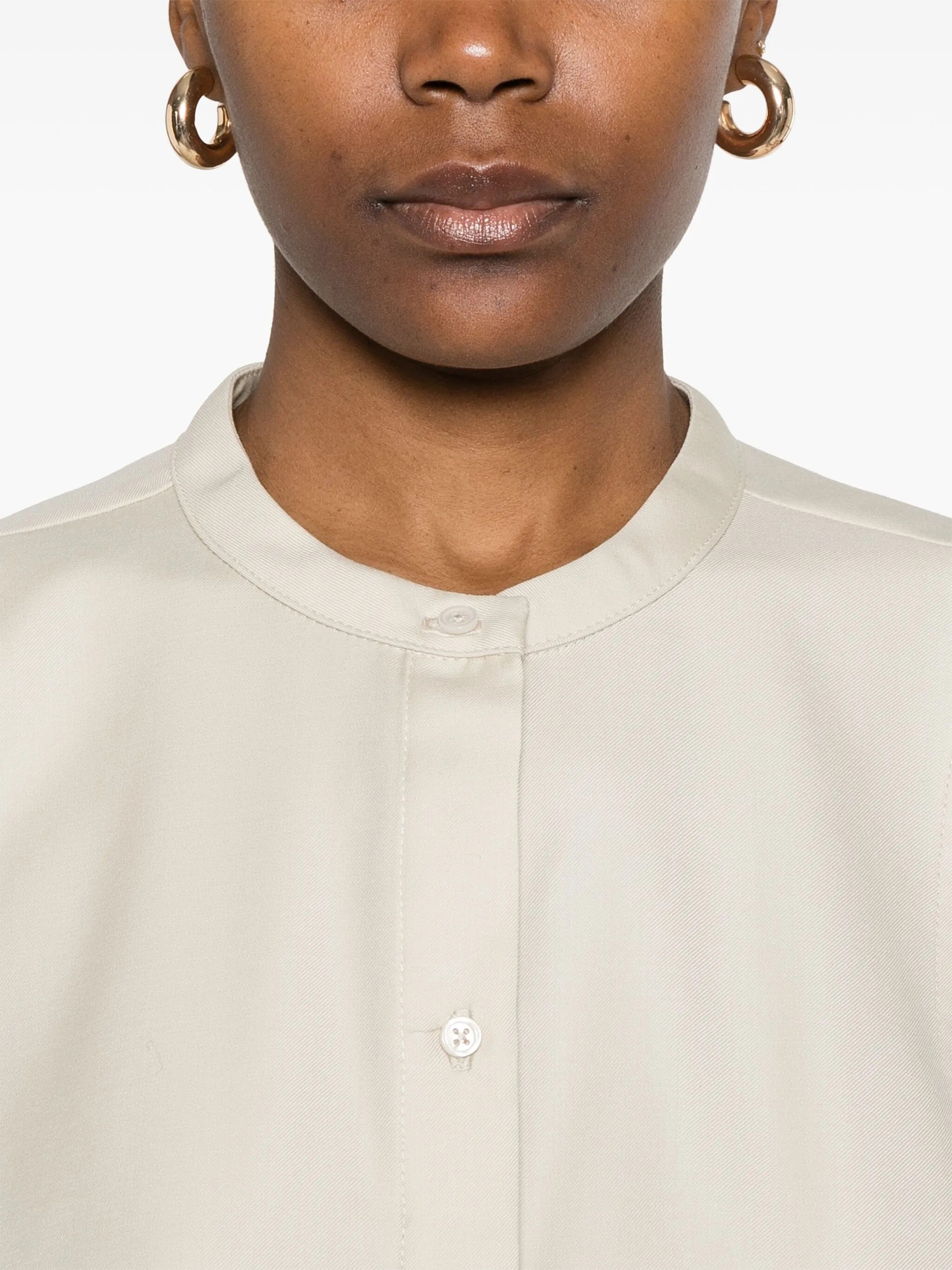 [LOULOU STUDIO] Shirts Short Sleeve SS25 AYLIN