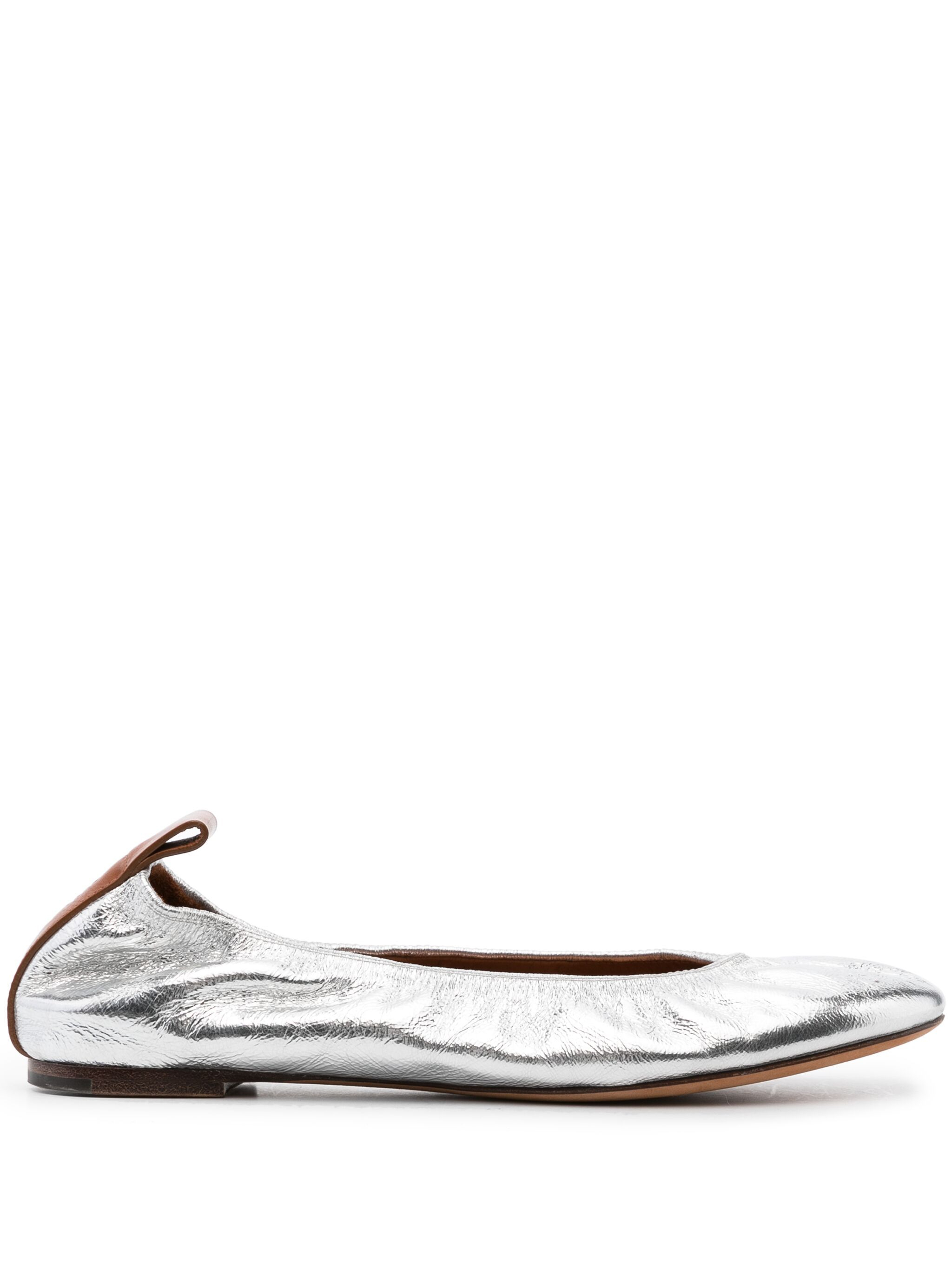 [Lanvin] Flat shoes SS25 FWBAMB02METAP24