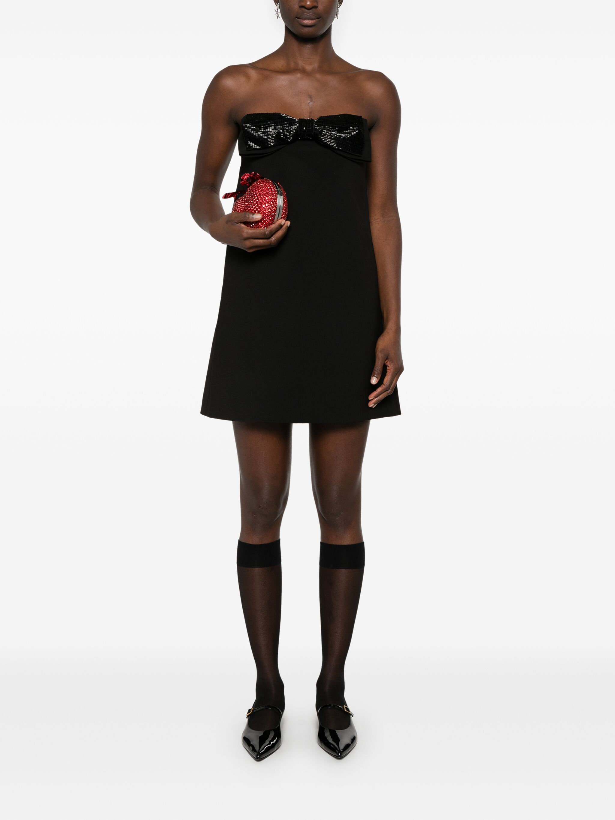 [Self-portrait] Sleeveless dress SS25 RS25121SB