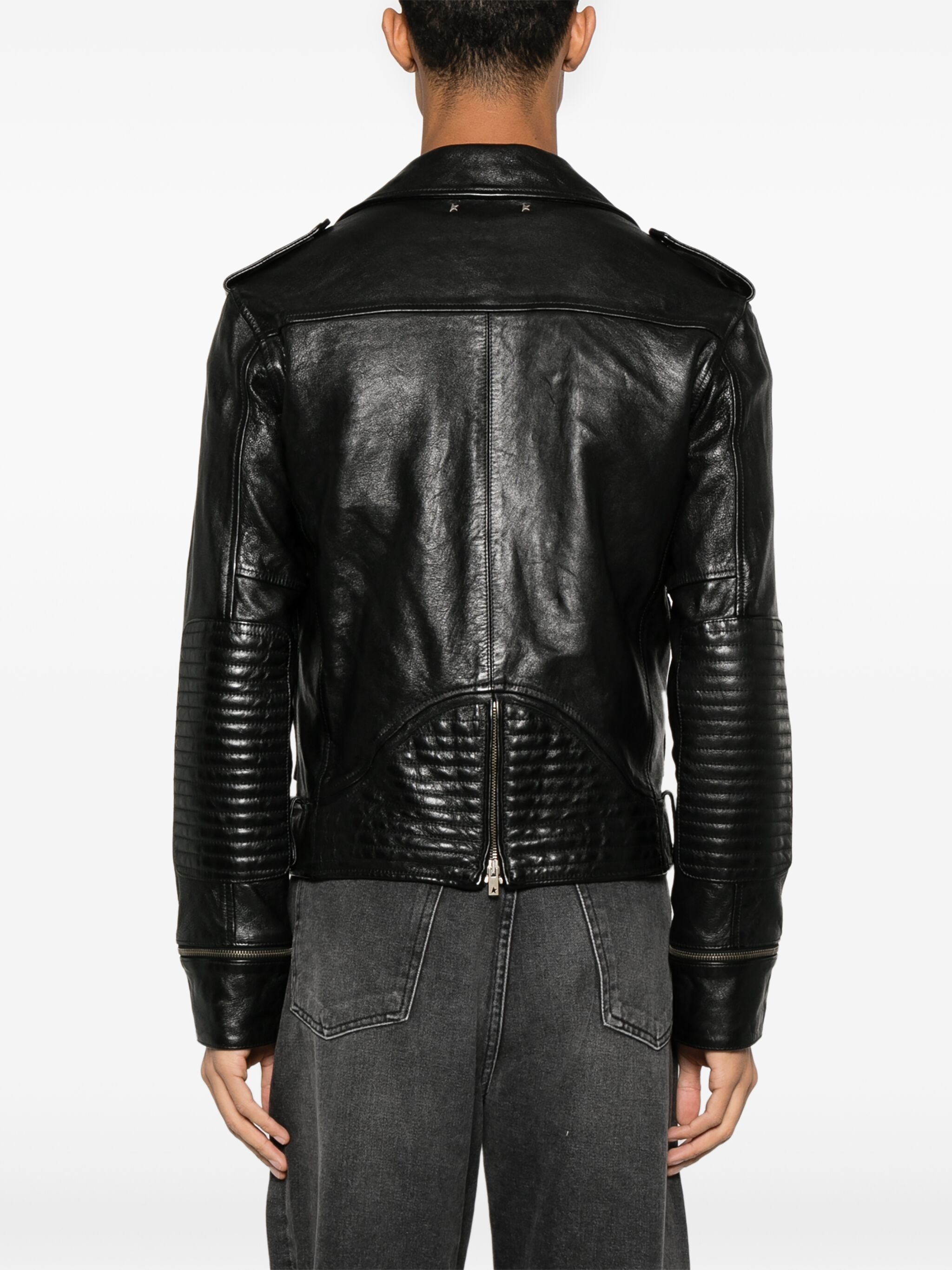 [Golden Goose] Leather Jacket SS25 GMP02258P00119590100