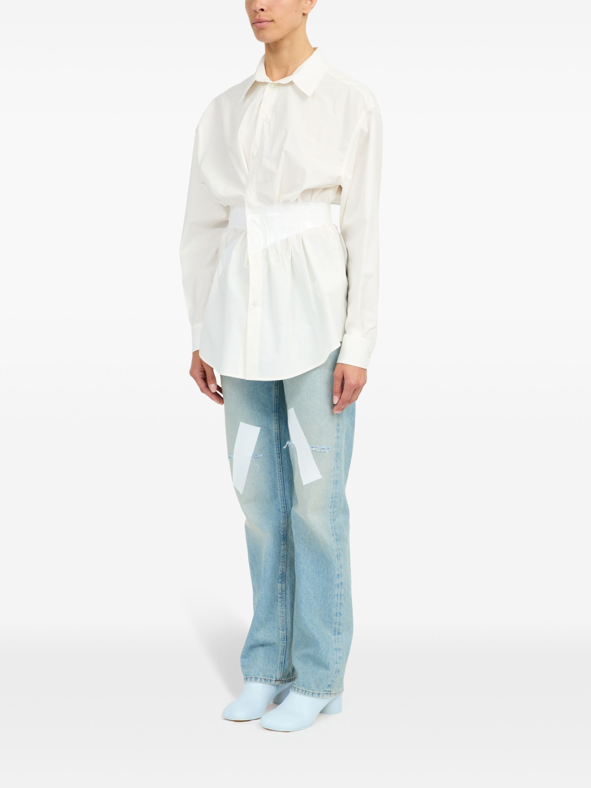 [MM6 Maison Margiela] Shirts Long Sleeve SS25 S52DT0045M35256