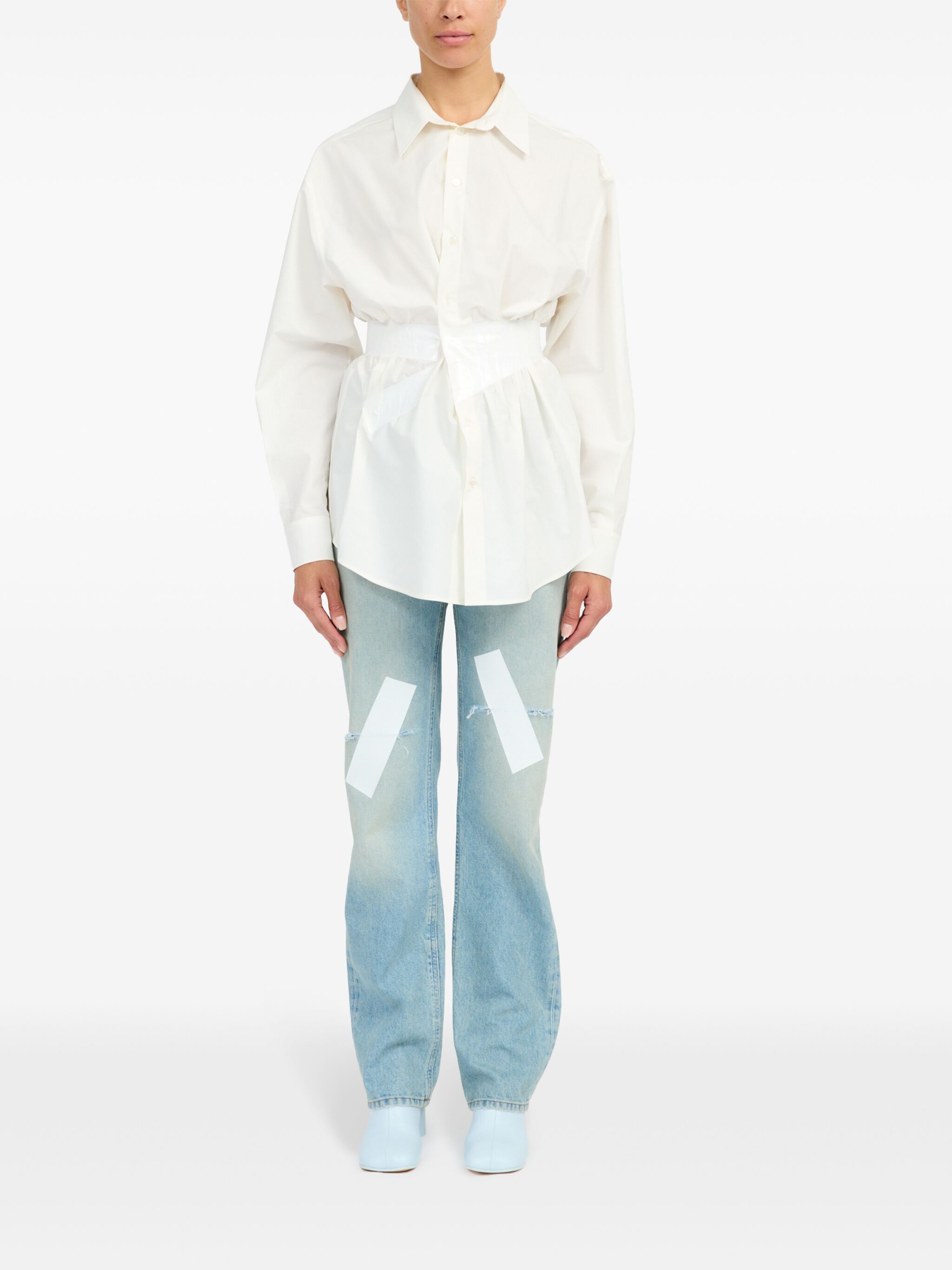 [MM6 Maison Margiela] Shirts Long Sleeve SS25 S52DT0045M35256