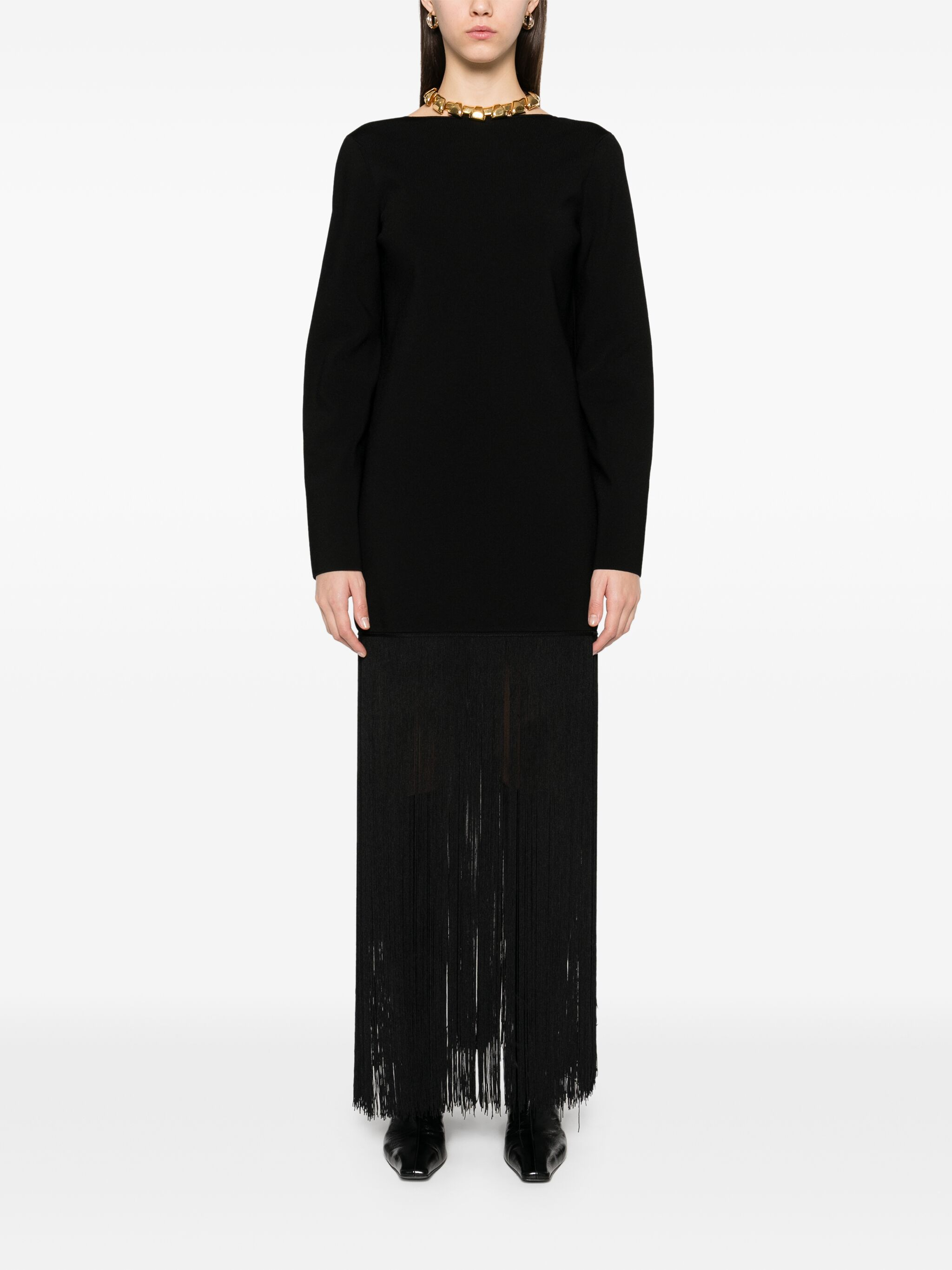 [KHAITE] Long sleeve dress SS25 9717439
