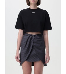 [Off-White] T-shirts Short Sleeve SS26 OWAA081C99JER004 1001