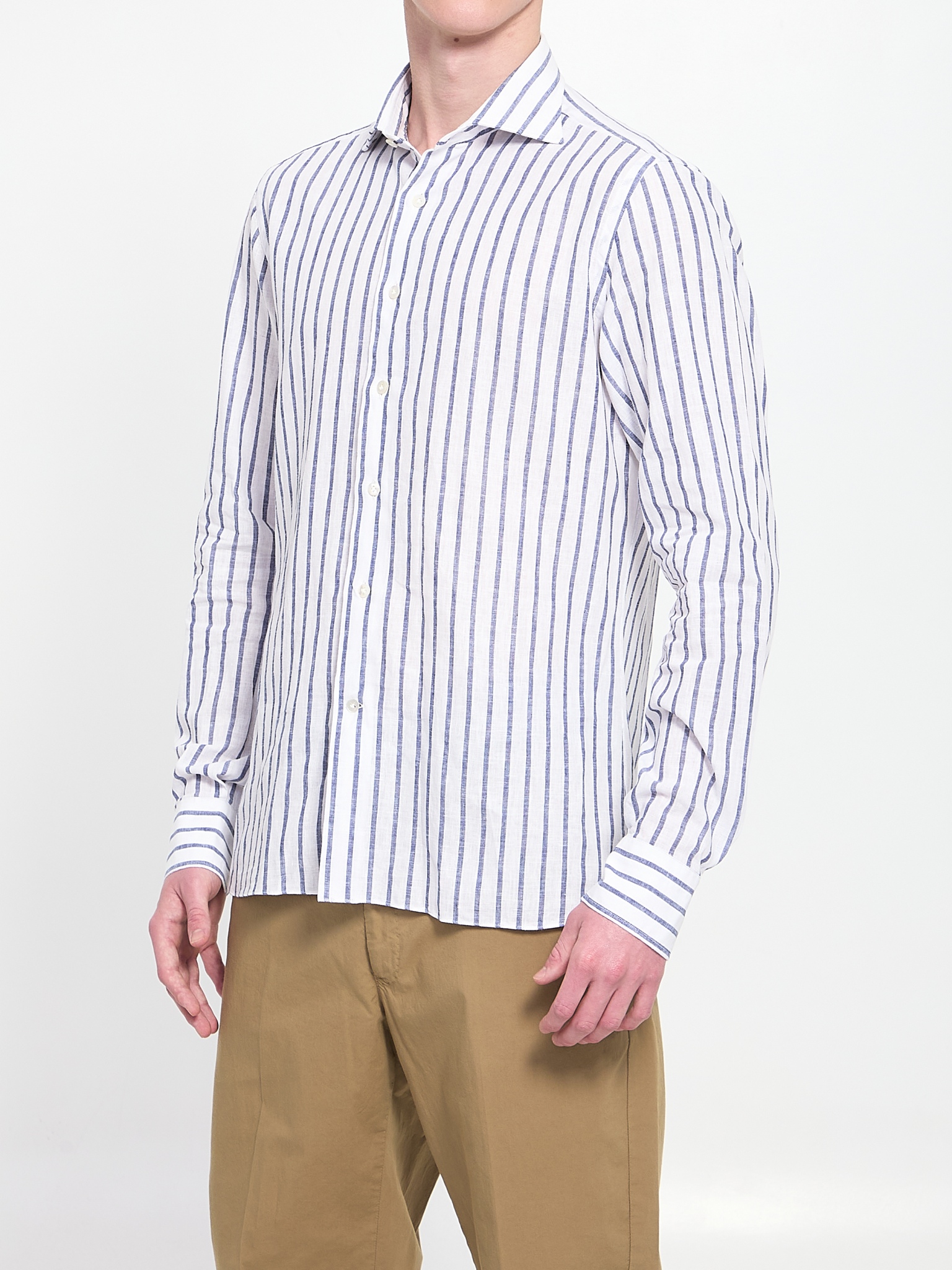 [Borriello] Shirts Long Sleeve SS26 22012/2 MARE__AZZURRO