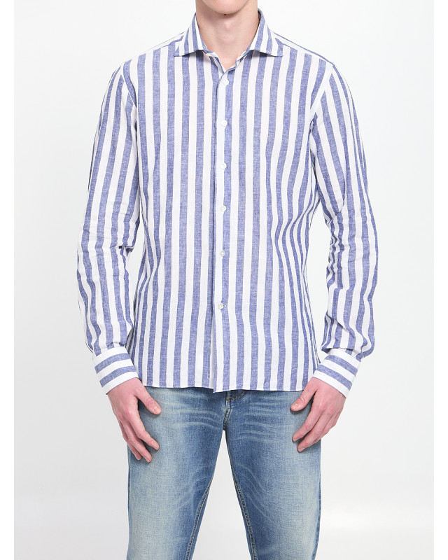 [Borriello] Shirts Long Sleeve SS26 22012/3 MARE__AZZURRO