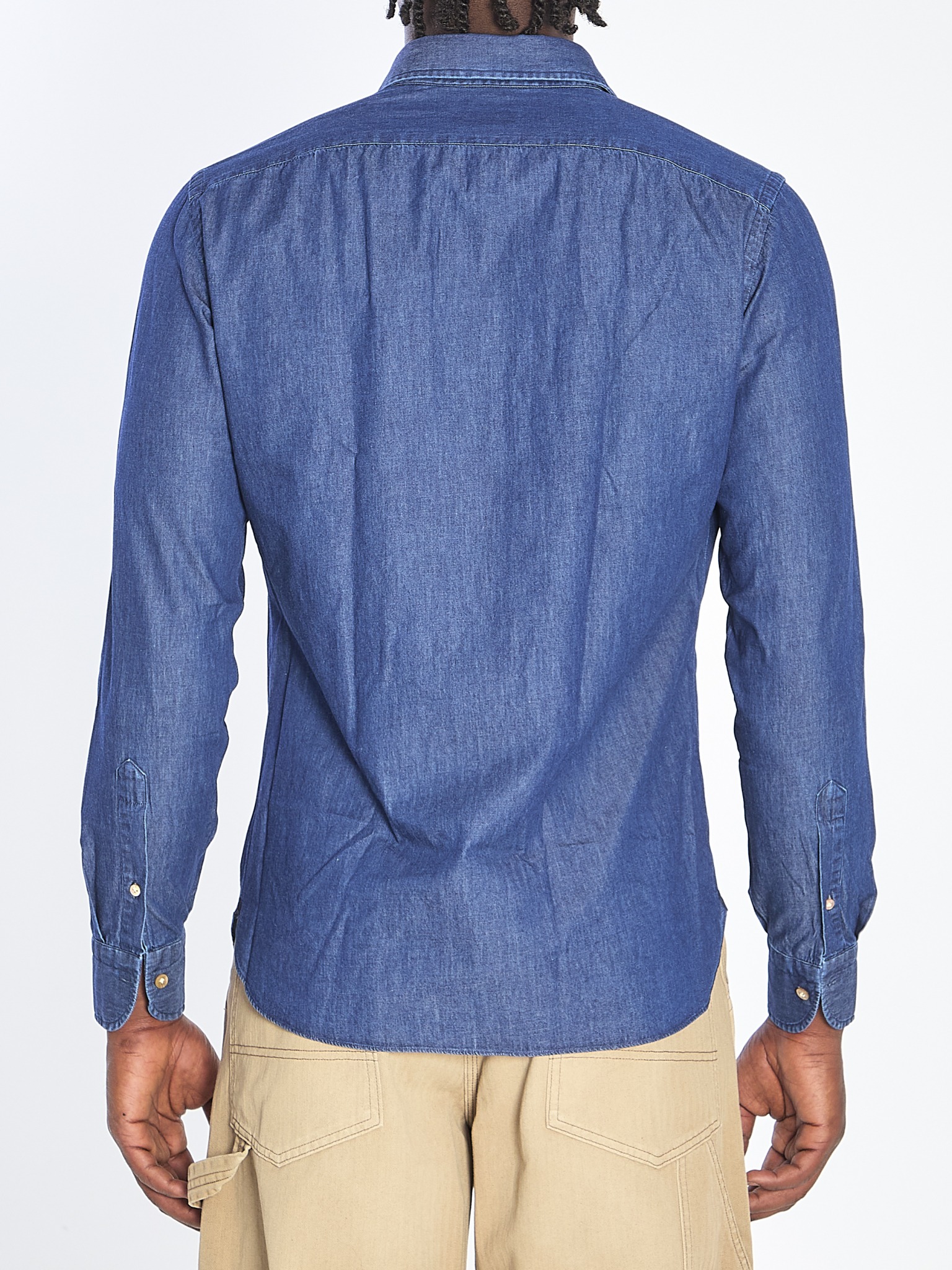 [Borriello] Shirts Long Sleeve SS26 90951 MARECHIARO__BLU