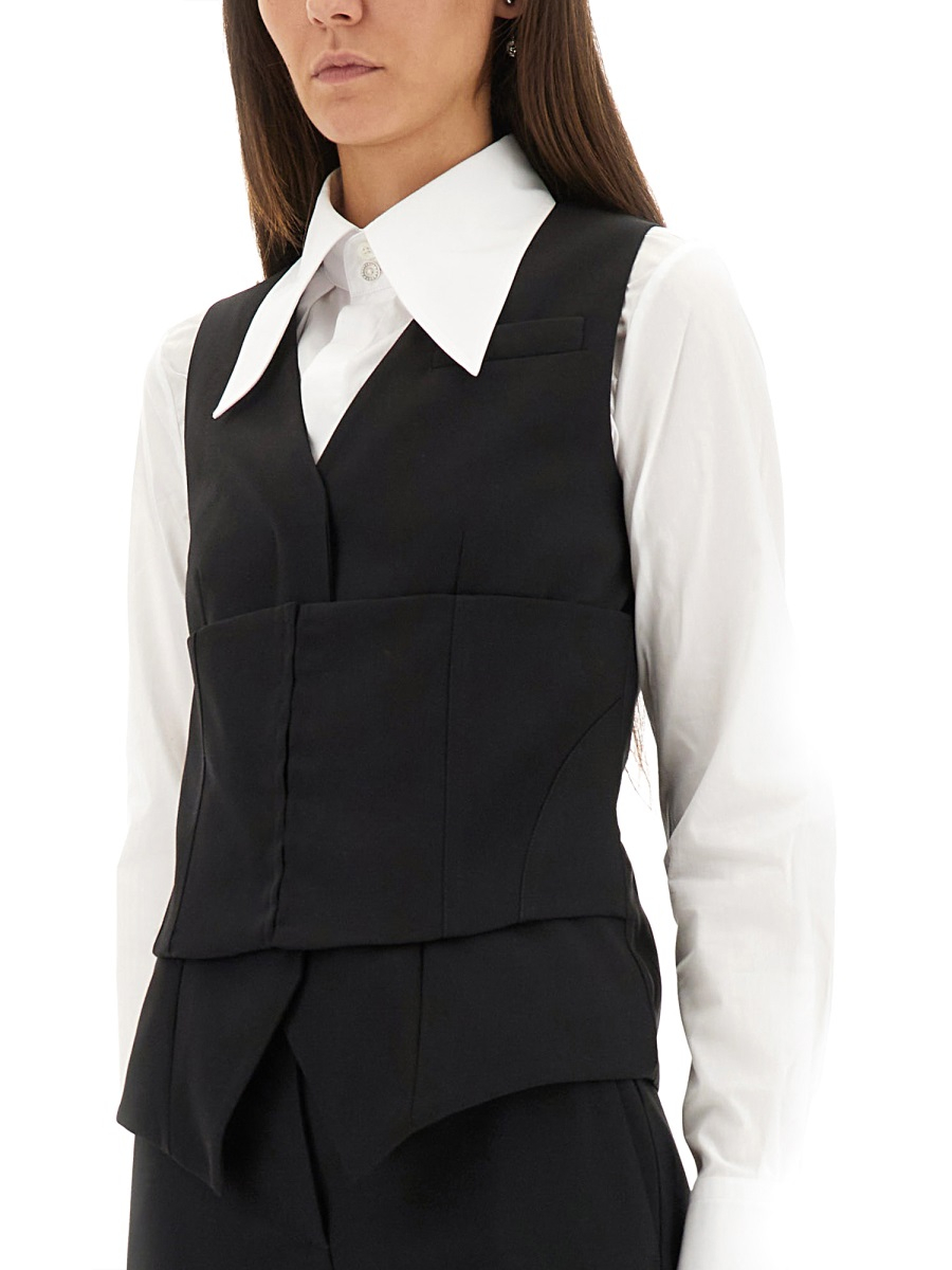[Alexander McQueen] Shirts Long Sleeve FW25 849644_QJAAC1000