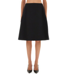 [Alexander McQueen] Midi skirt FW25 832556_QEAGH1000