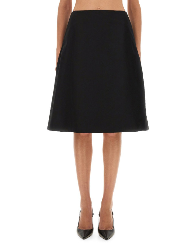 [Alexander McQueen] Midi skirt FW25 832556_QEAGH1000