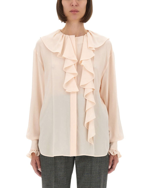 [Alexander McQueen] Shirts Long Sleeve FW25 833772_QBAAF9900