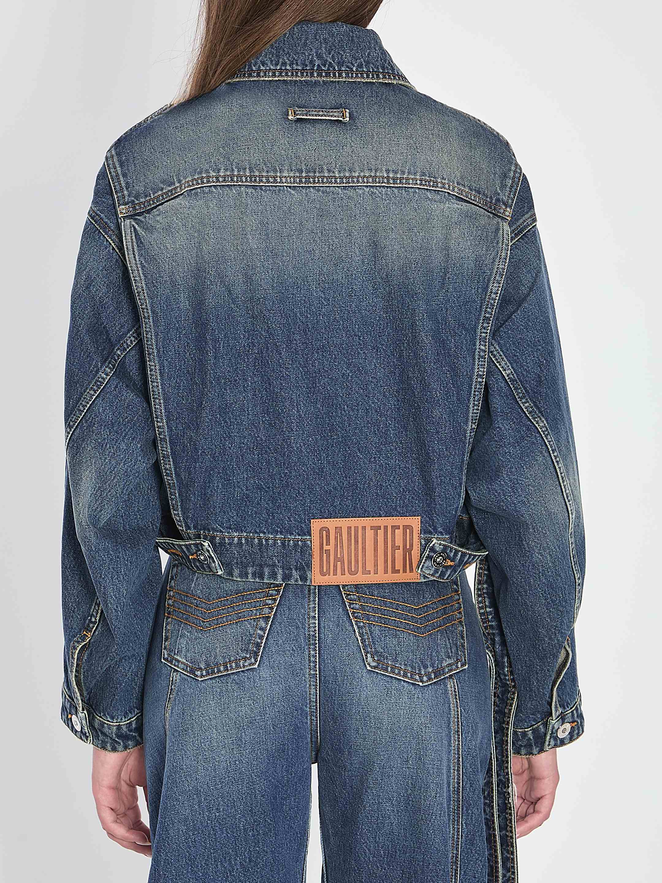 [JEAN PAUL GAULTIER] Denim Jacket FW25 W-JA004_D024_57