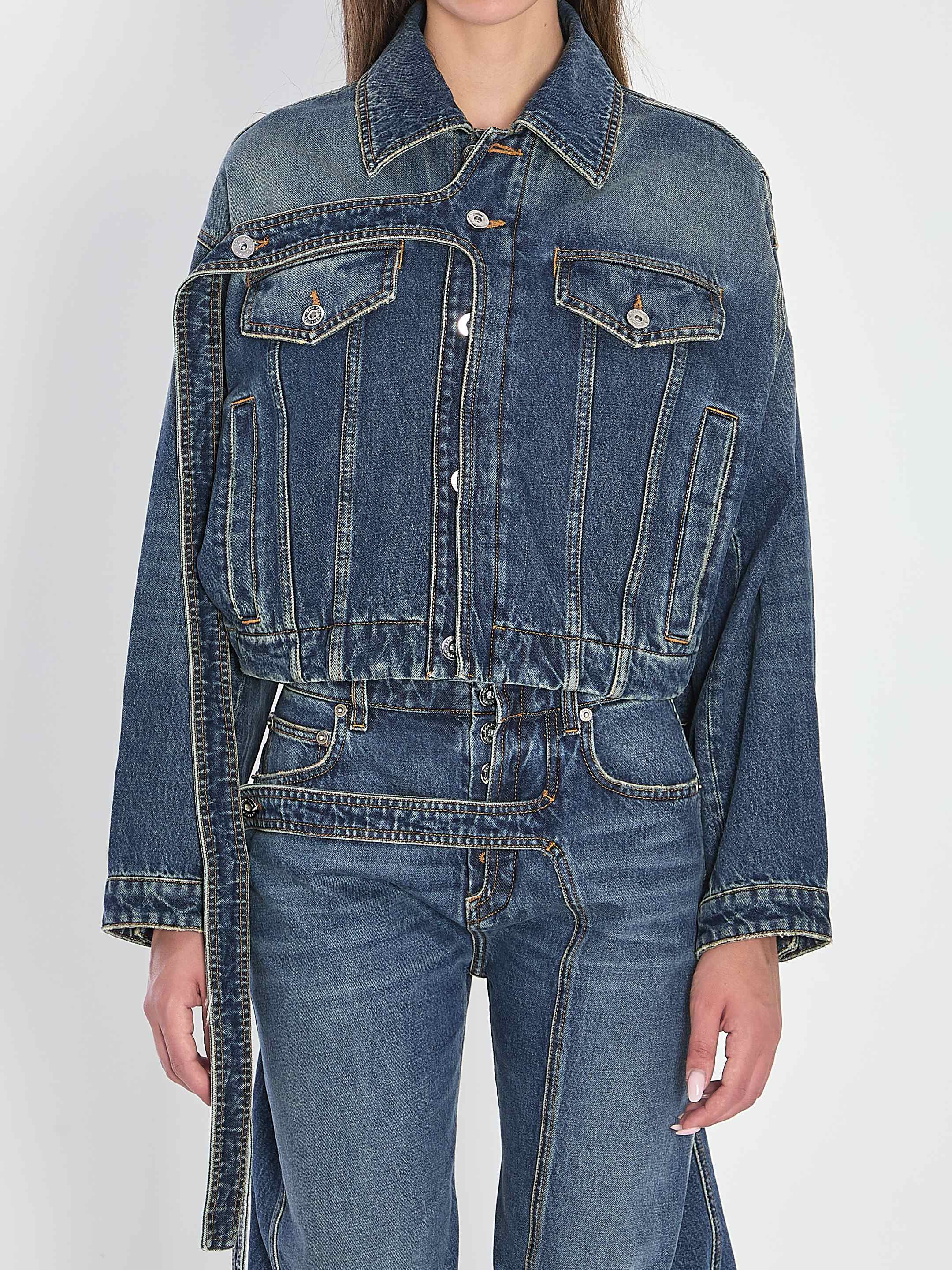 [JEAN PAUL GAULTIER] Denim Jacket FW25 W-JA004_D024_57