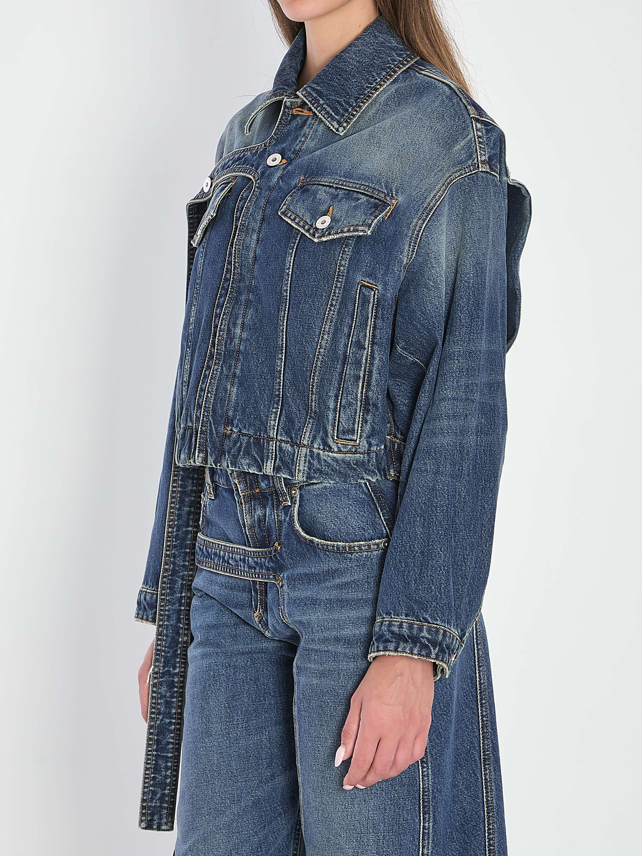 [JEAN PAUL GAULTIER] Denim Jacket FW25 W-JA004_D024_57