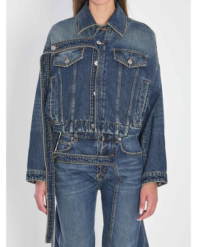 [JEAN PAUL GAULTIER] Denim Jacket FW25 W-JA004_D024_57