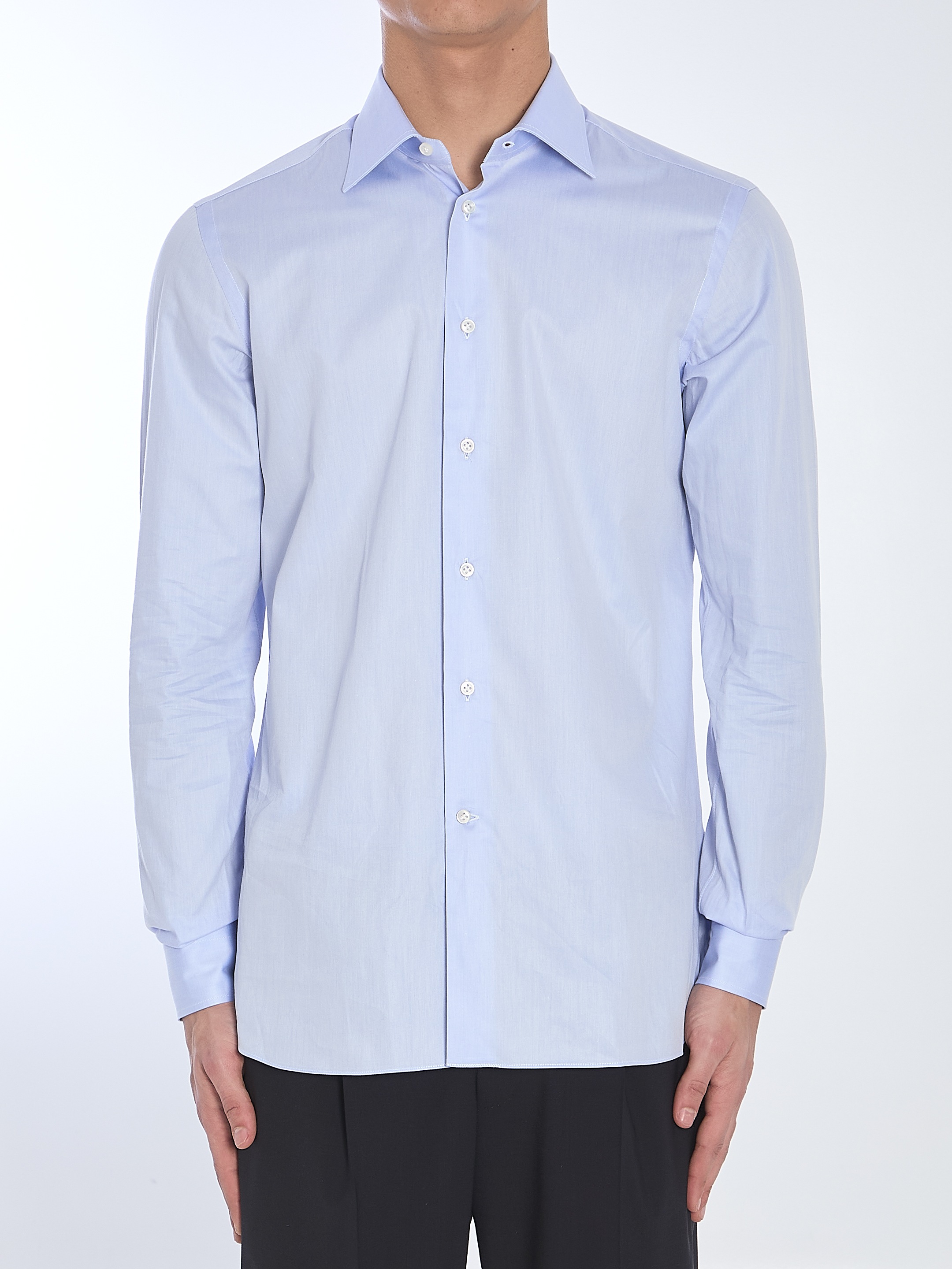 [Borriello] Shirts Long Sleeve SS26 14018__CELESTE