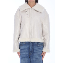 [SALVATORE SANTORO] Mouton jacket FW24 47055_TRIX_IVORY