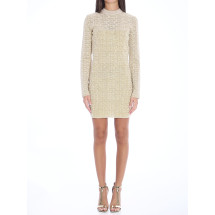 [Balmain] Long sleeve dress FW24 DF2R8029_KH69_GFM