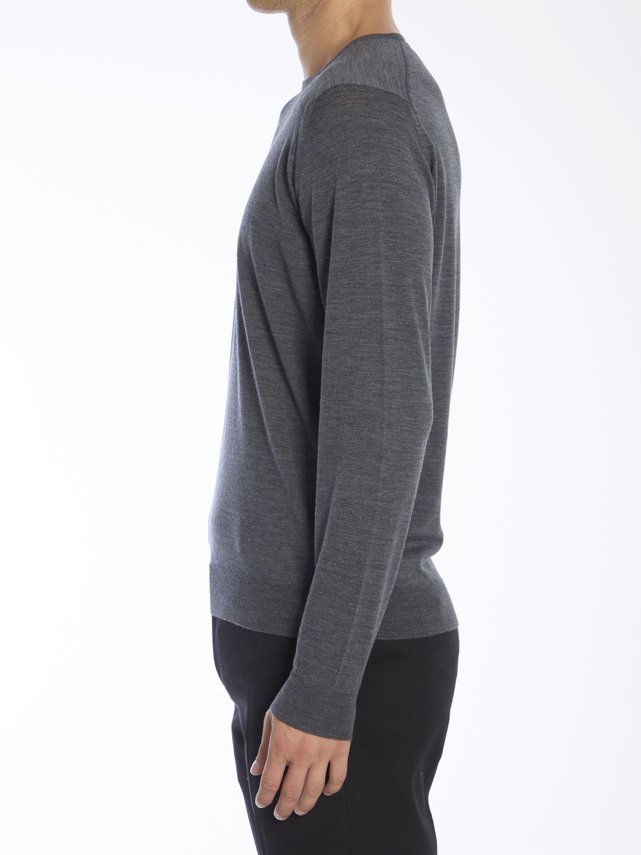 [JOHN SMEDLEY] Knitwear FW24 LUNDY__CHARCOL