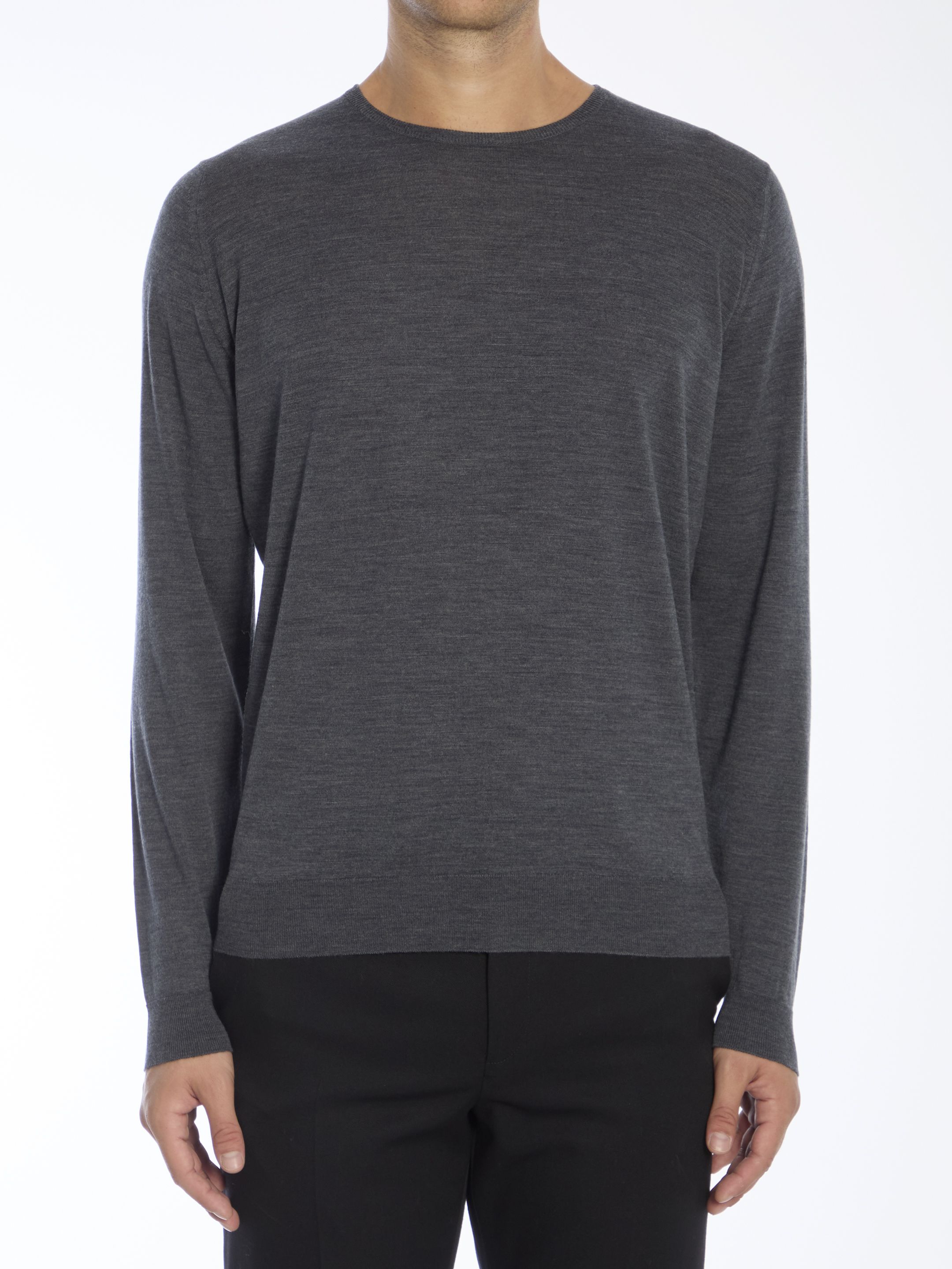 [JOHN SMEDLEY] Knitwear FW24 LUNDY__CHARCOL