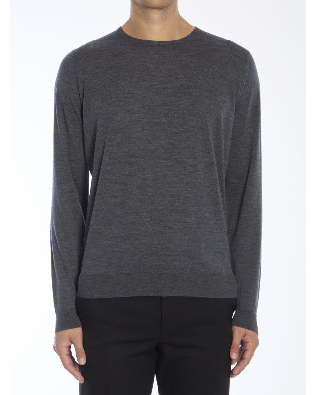 [JOHN SMEDLEY] Knitwear FW24 LUNDY__CHARCOL