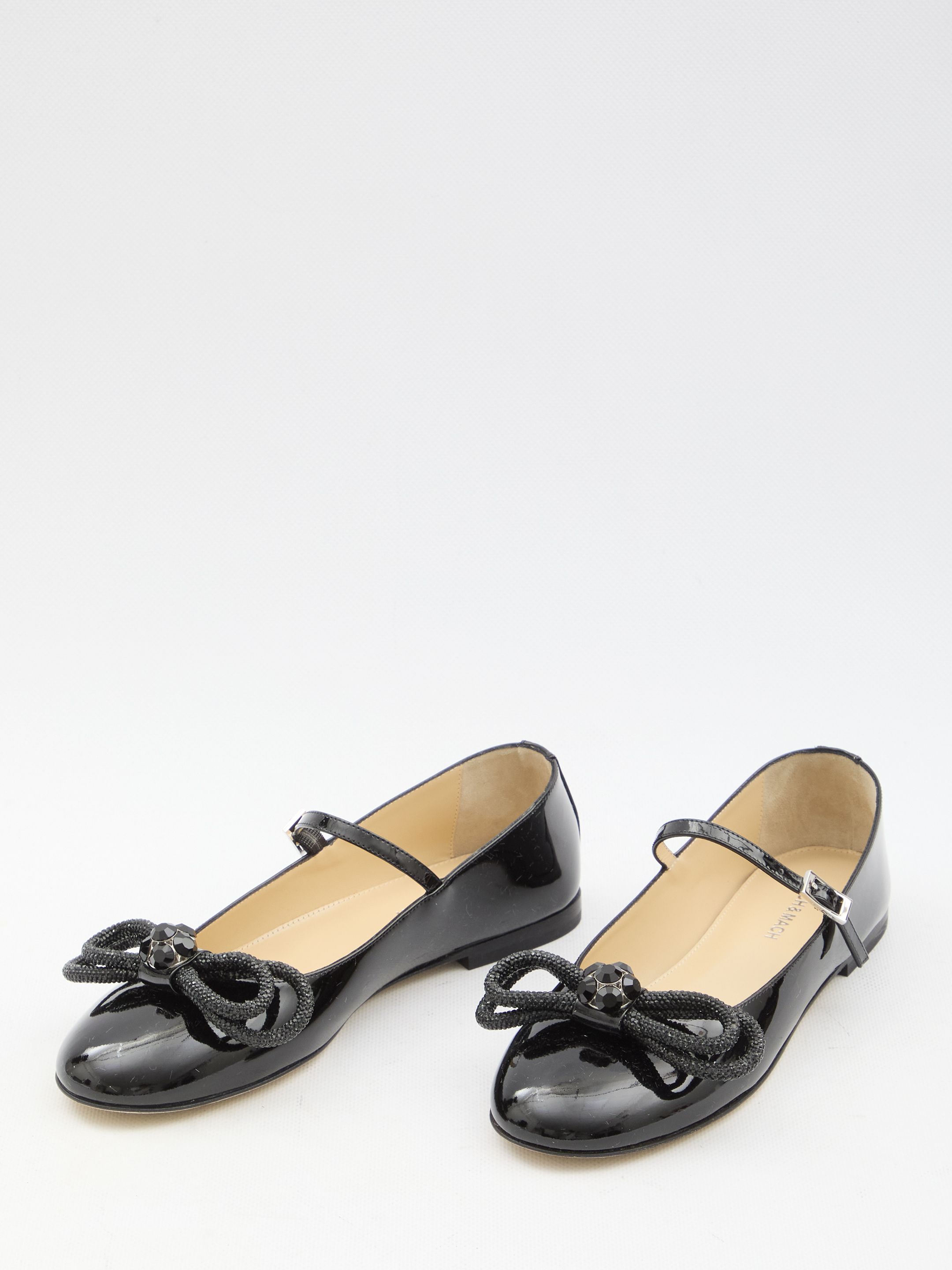 [MACH&MACH] Flat shoes FW24 PF24-S0741-010_PAT_BLK