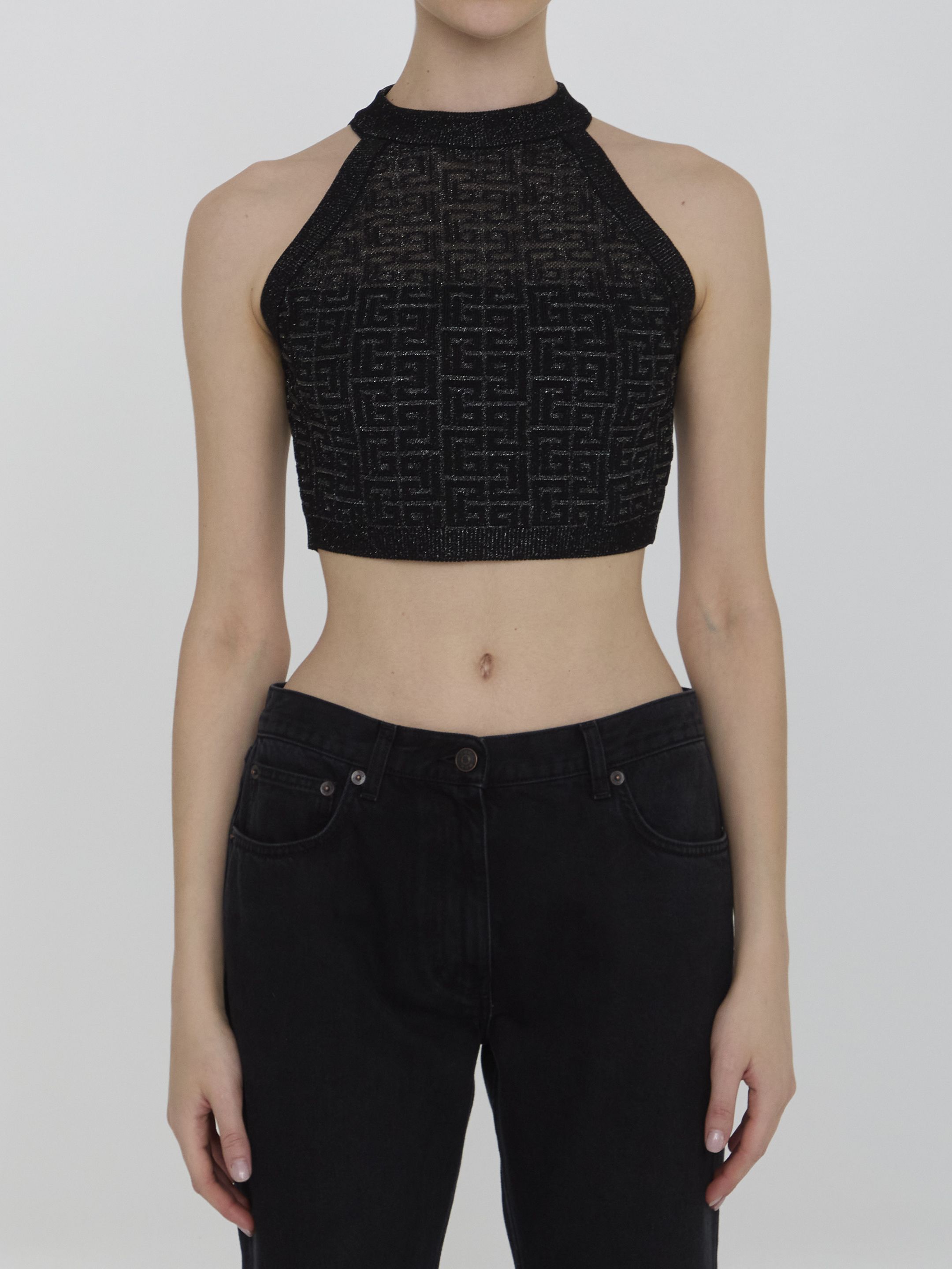 [Balmain] Tank top FW24 DF1AB026_KG96_EAC