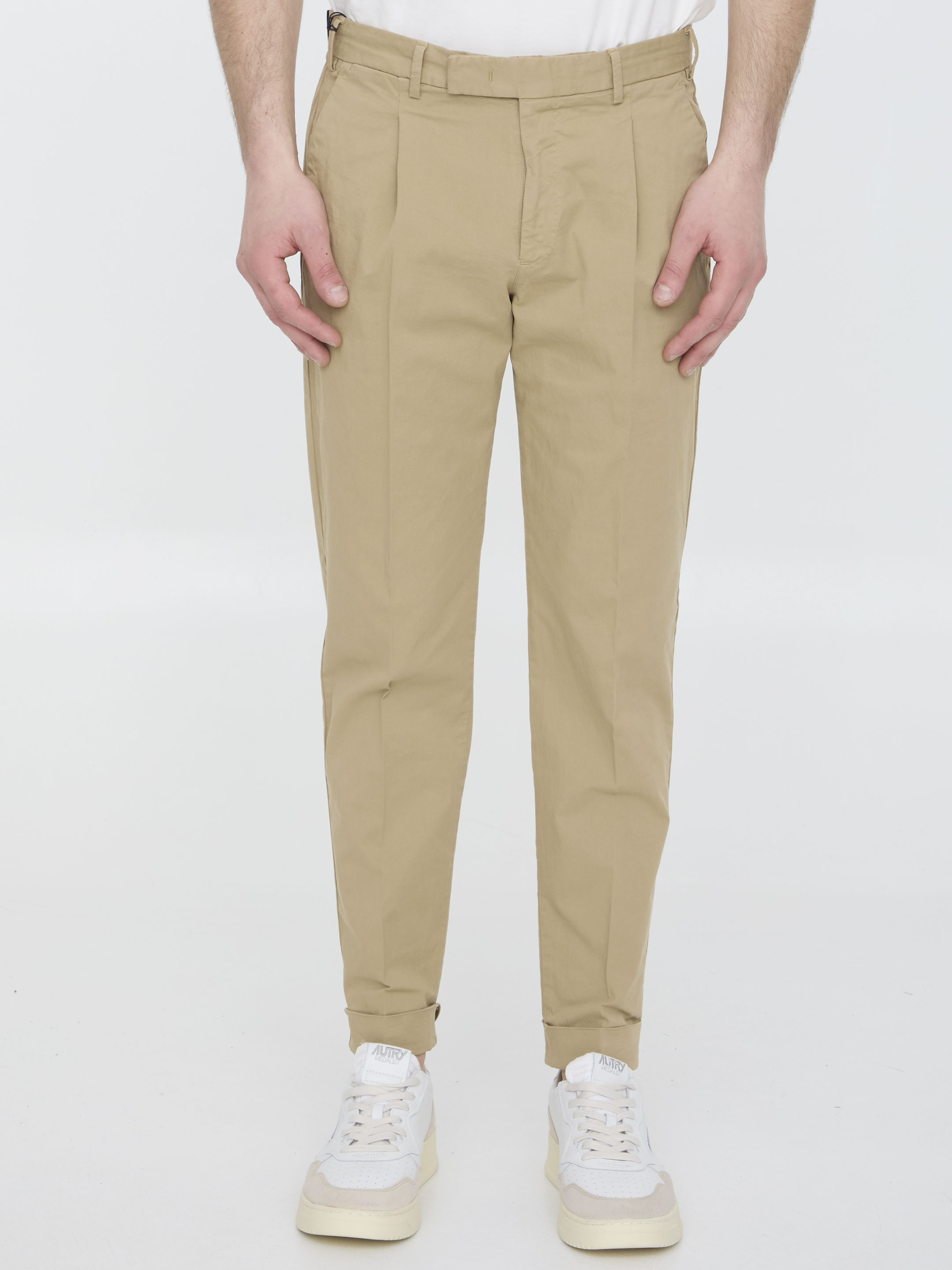 [PT TORINO] Trousers SS24 CORTZAZ40FWD_NU35_Y052