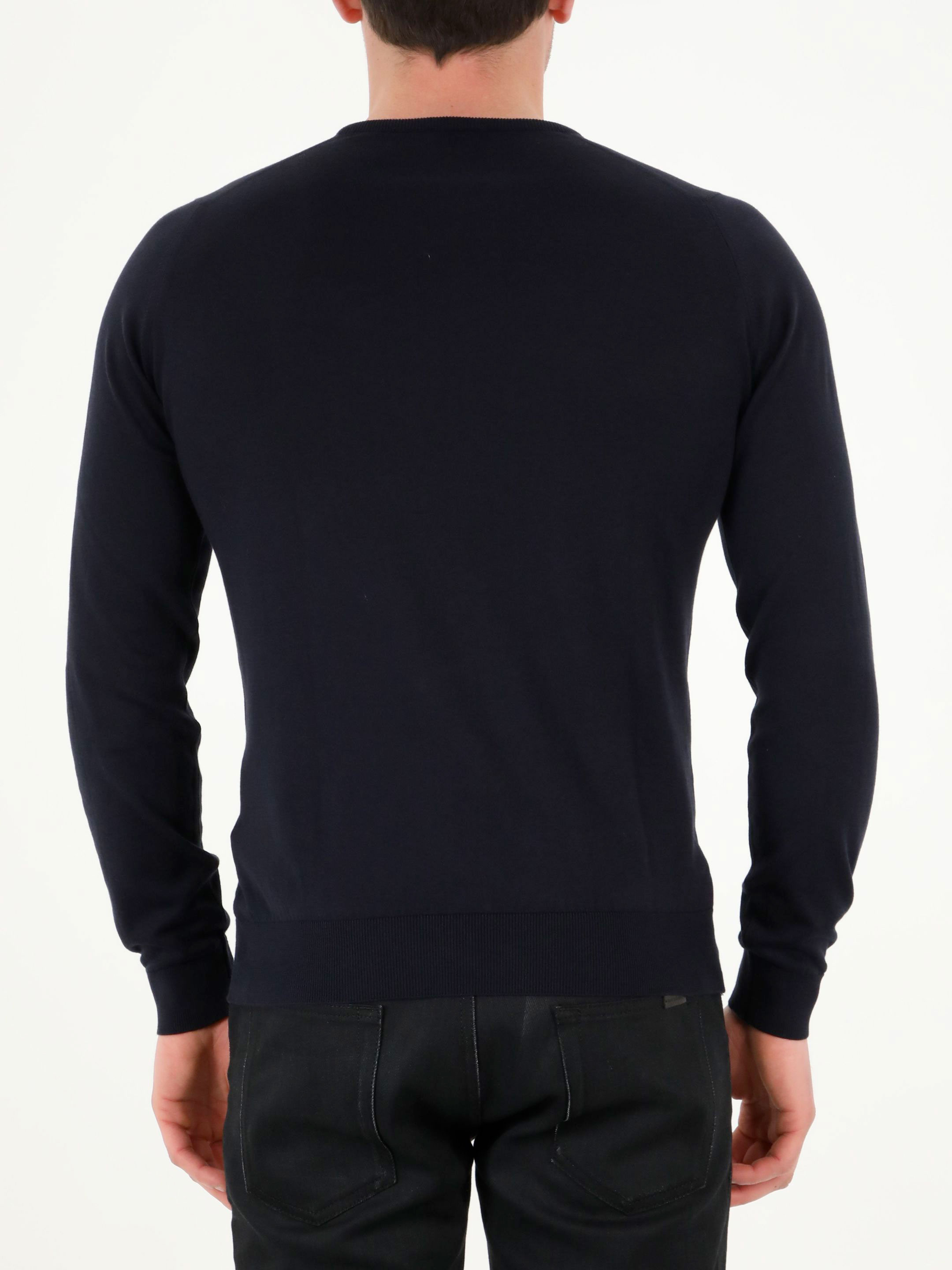 [JOHN SMEDLEY] Knitwear SS24 HATFIELD__NAVY