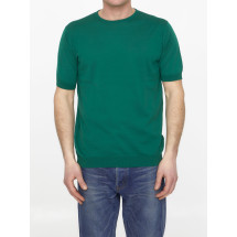 [JOHN SMEDLEY] T-shirts Short Sleeve SS23 BELDEN_30G_SCOTCH GREN