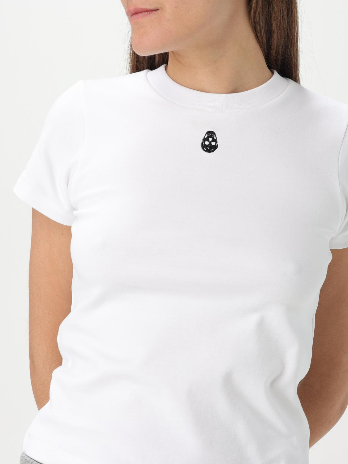 [McQueen] T-shirts Short Sleeve FW25 819193QLAEH 9000