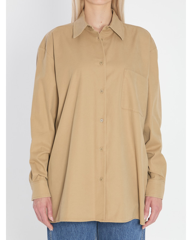 [THE ROW] Shirts Long Sleeve SS25 9055_W3670_BEI