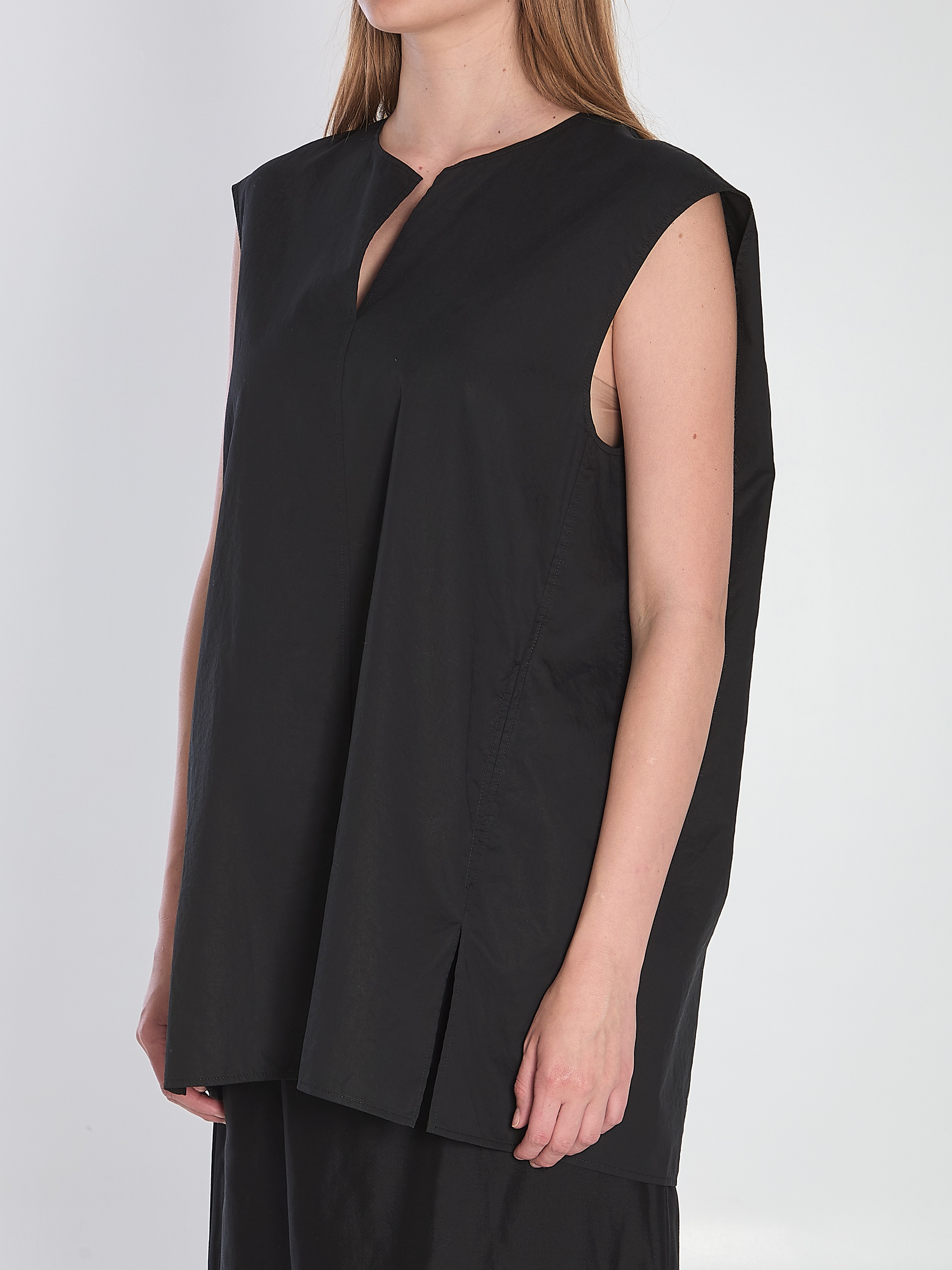 [THE ROW] Tank top SS25 9026_W3955_BLK