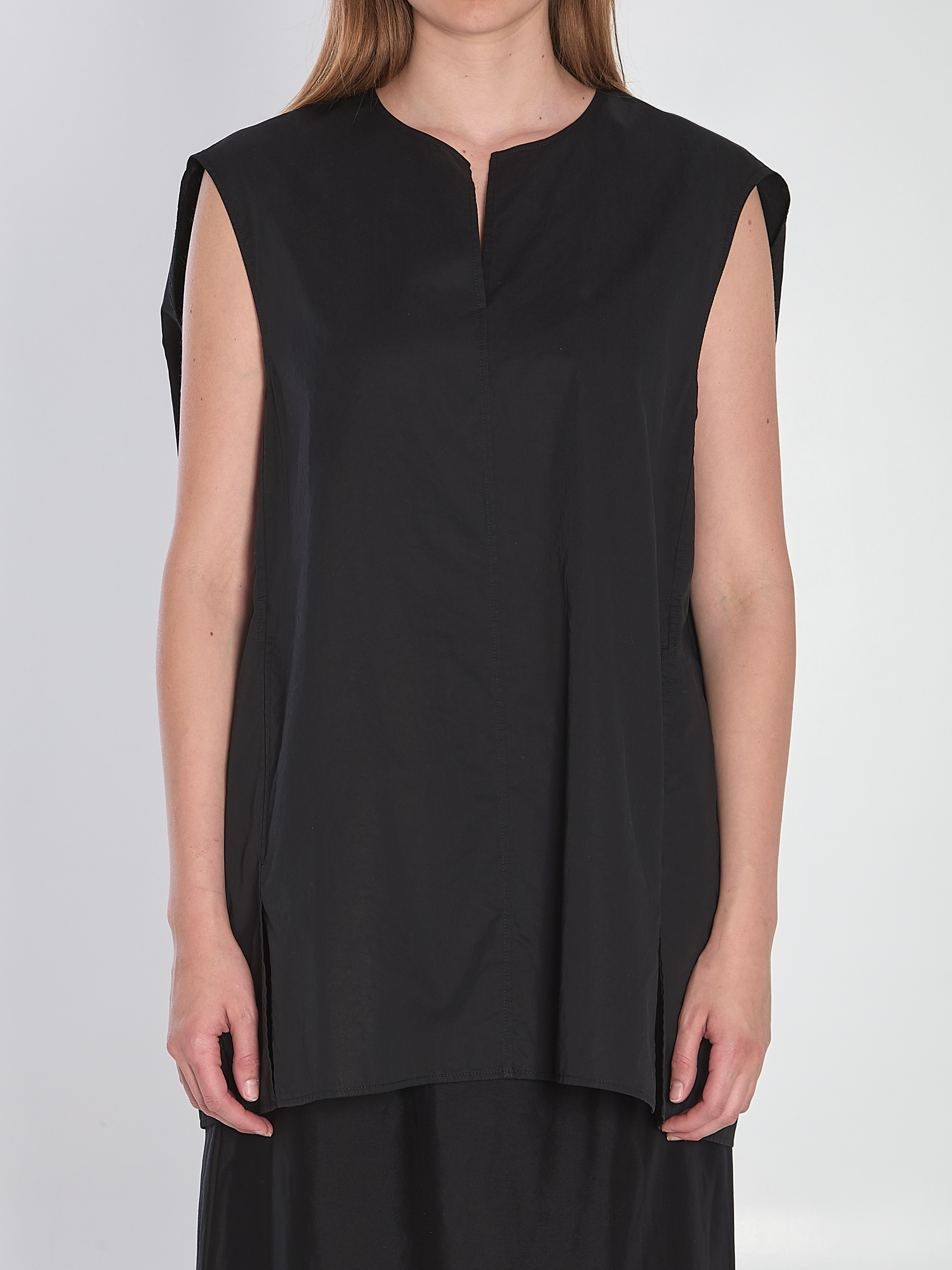 [THE ROW] Tank top SS25 9026_W3955_BLK