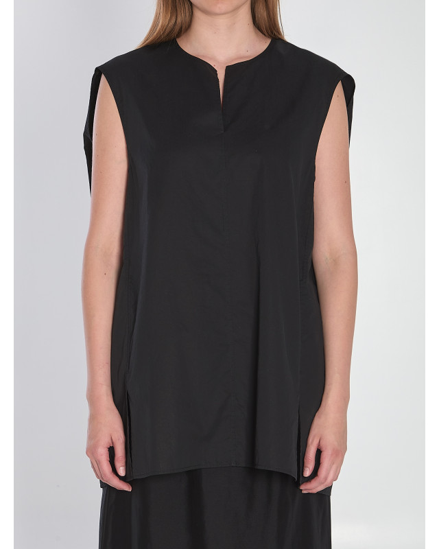 [THE ROW] Tank top SS25 9026_W3955_BLK